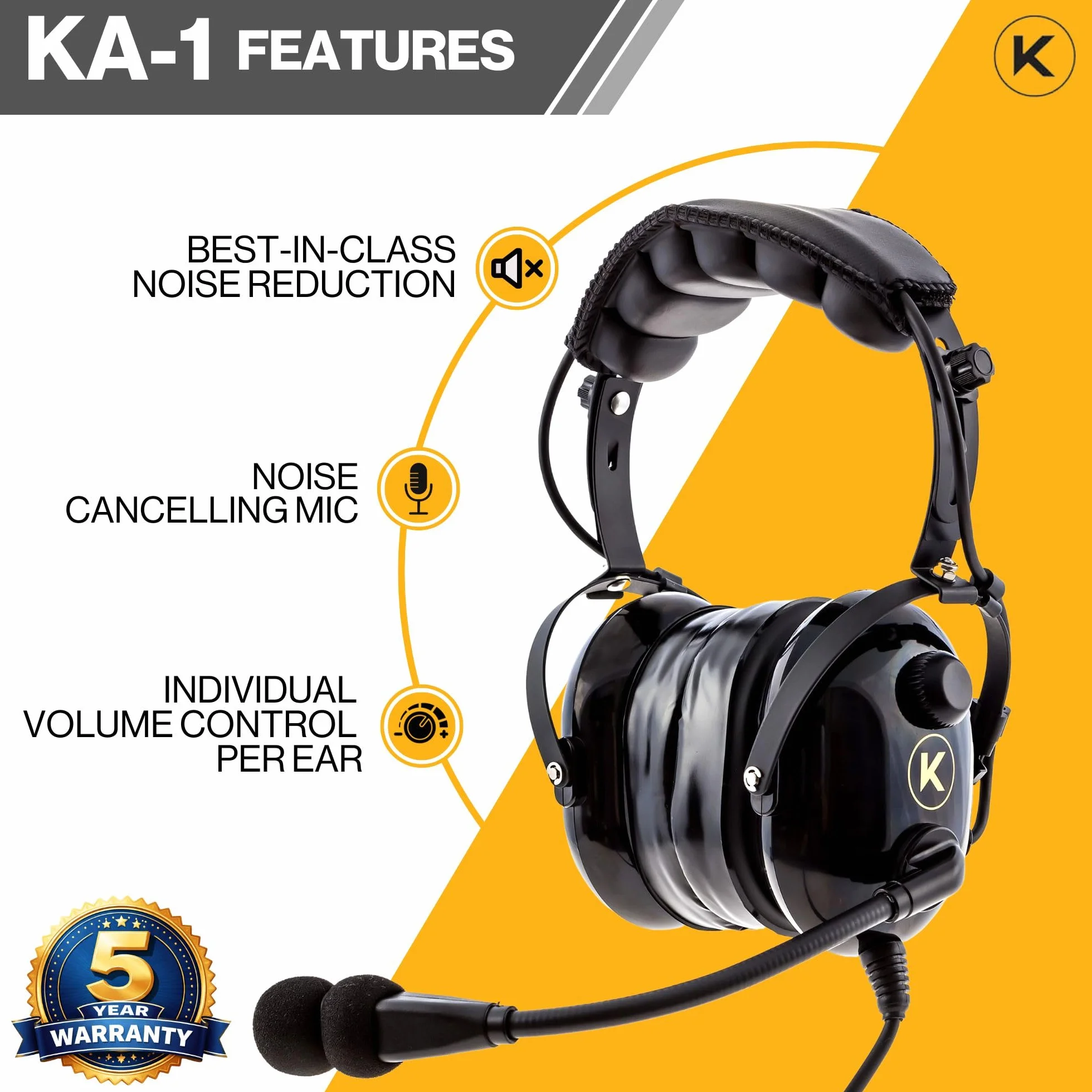 KORE Aviation Bluetooth Headphones n227
