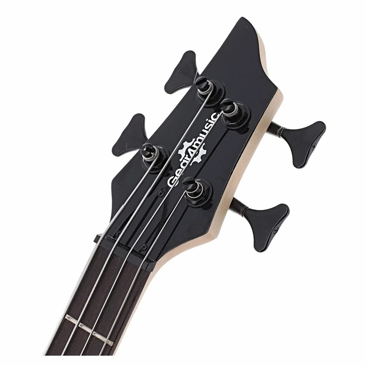 Bajo Harlem 4 Heavy Metal con accesorios de Gear4music