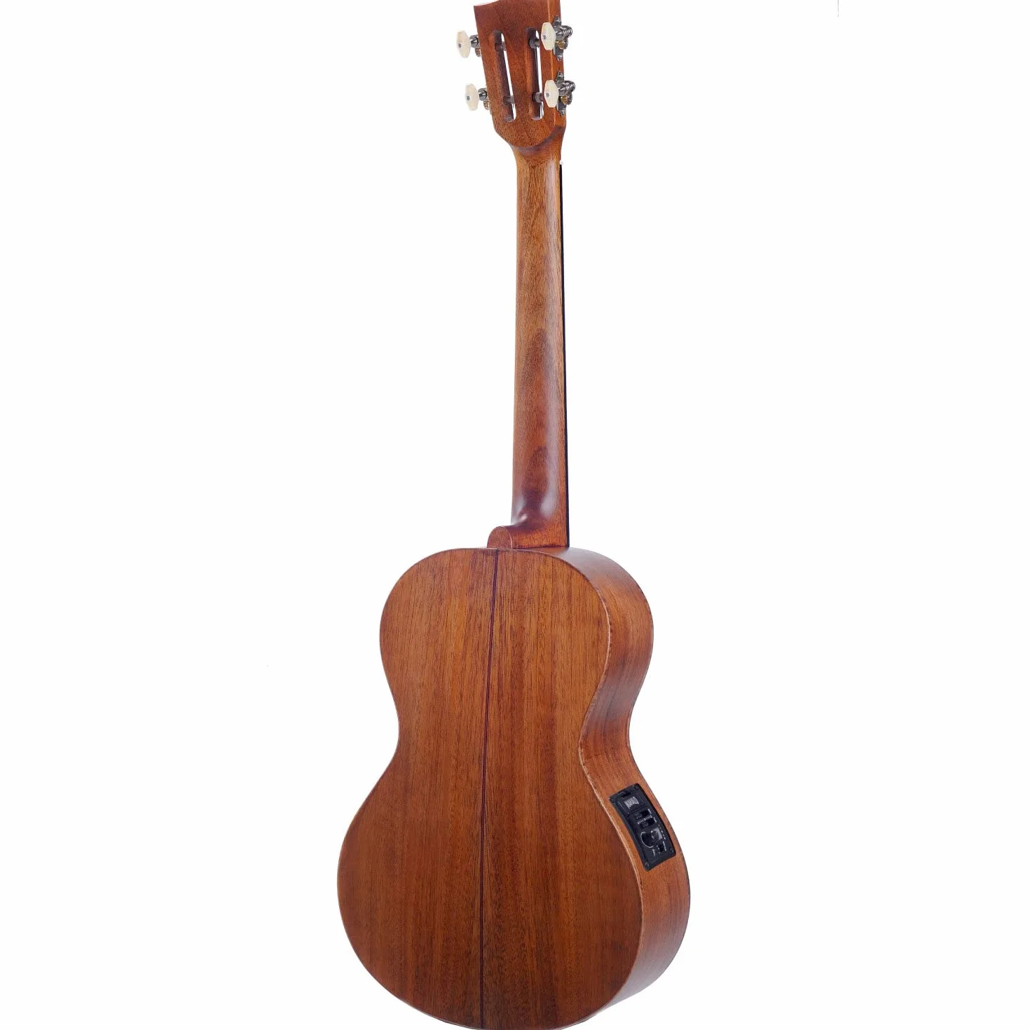 Ukulele Baritone natural electro + cover