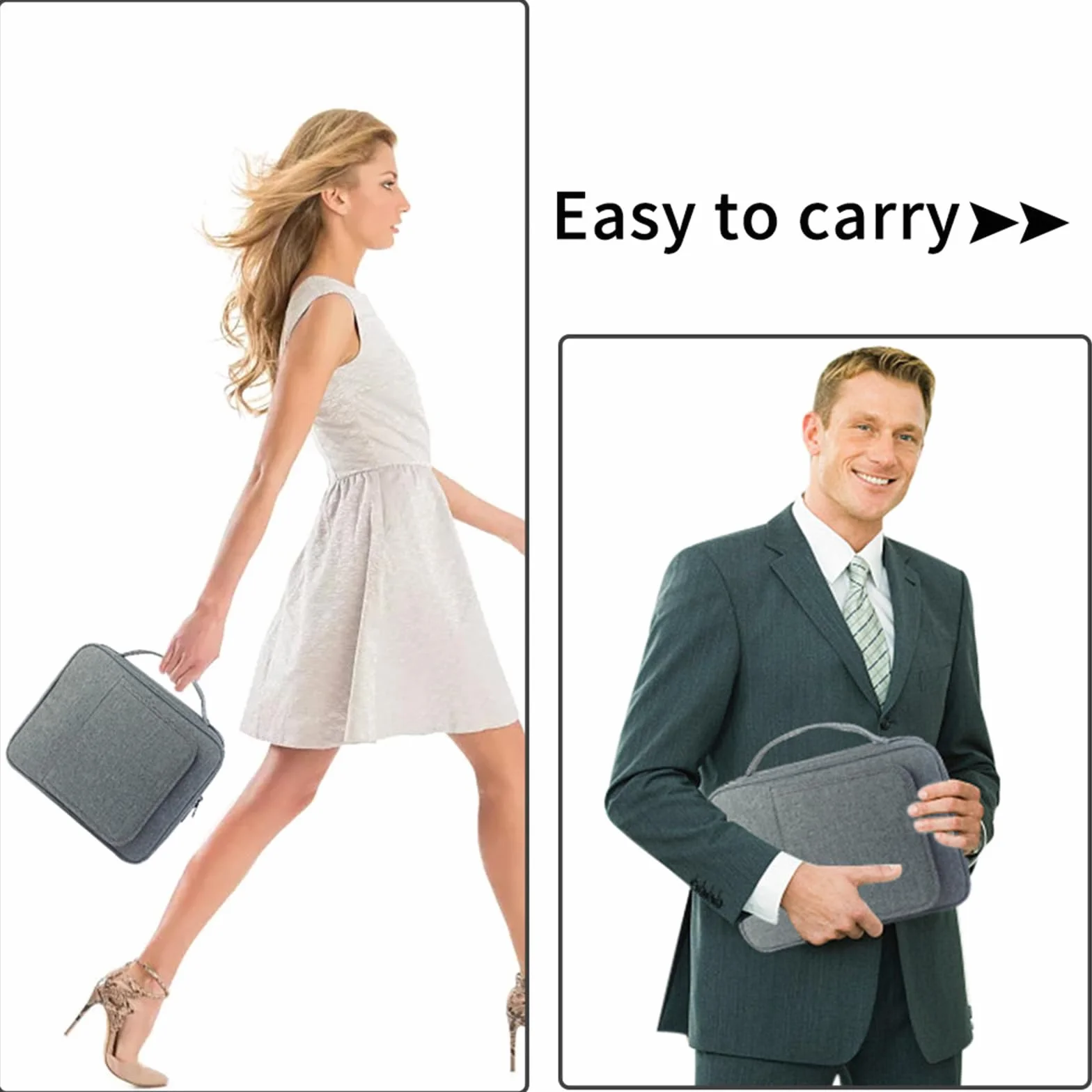 Soporte de almacenamiento con bolsillo ajustable, funda para libro, antideslizante, gris
