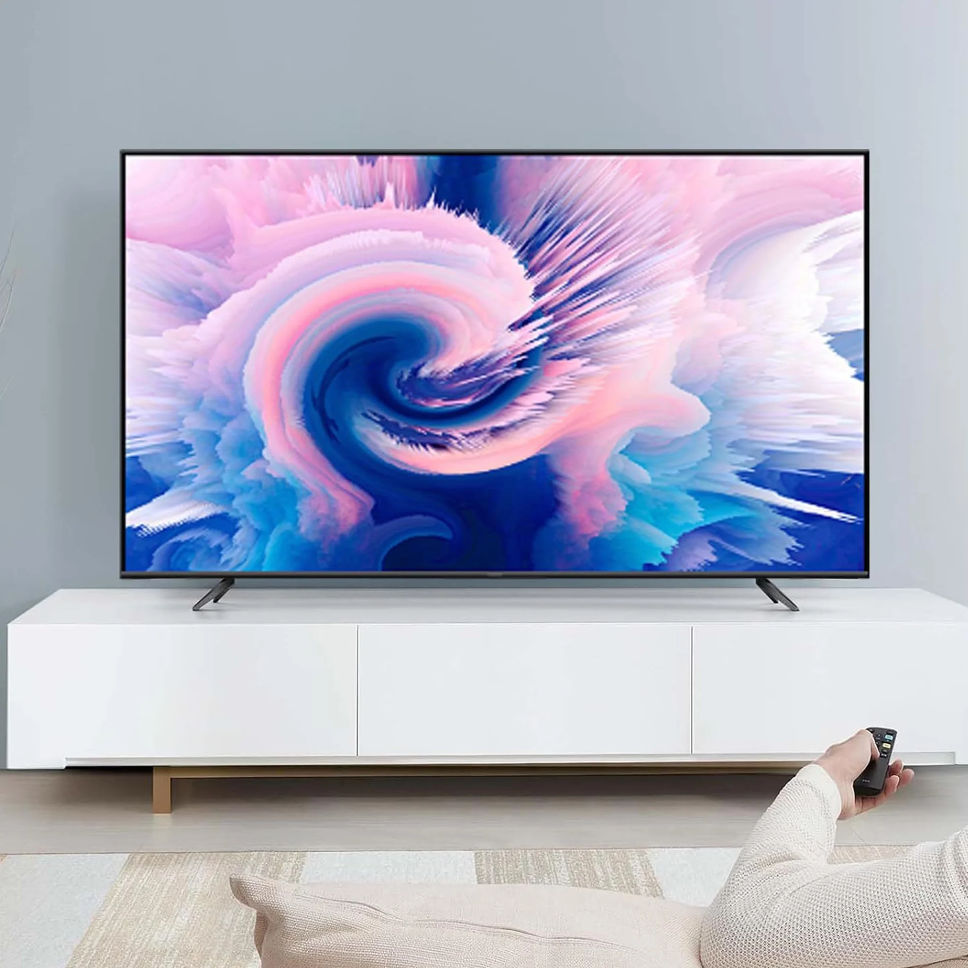 Patas universales para soporte de TV, patas de pedestal de repuesto con tornillos para la mayoría de televisores LED de pantalla plana de plasma, soporte de escritorio de mesa