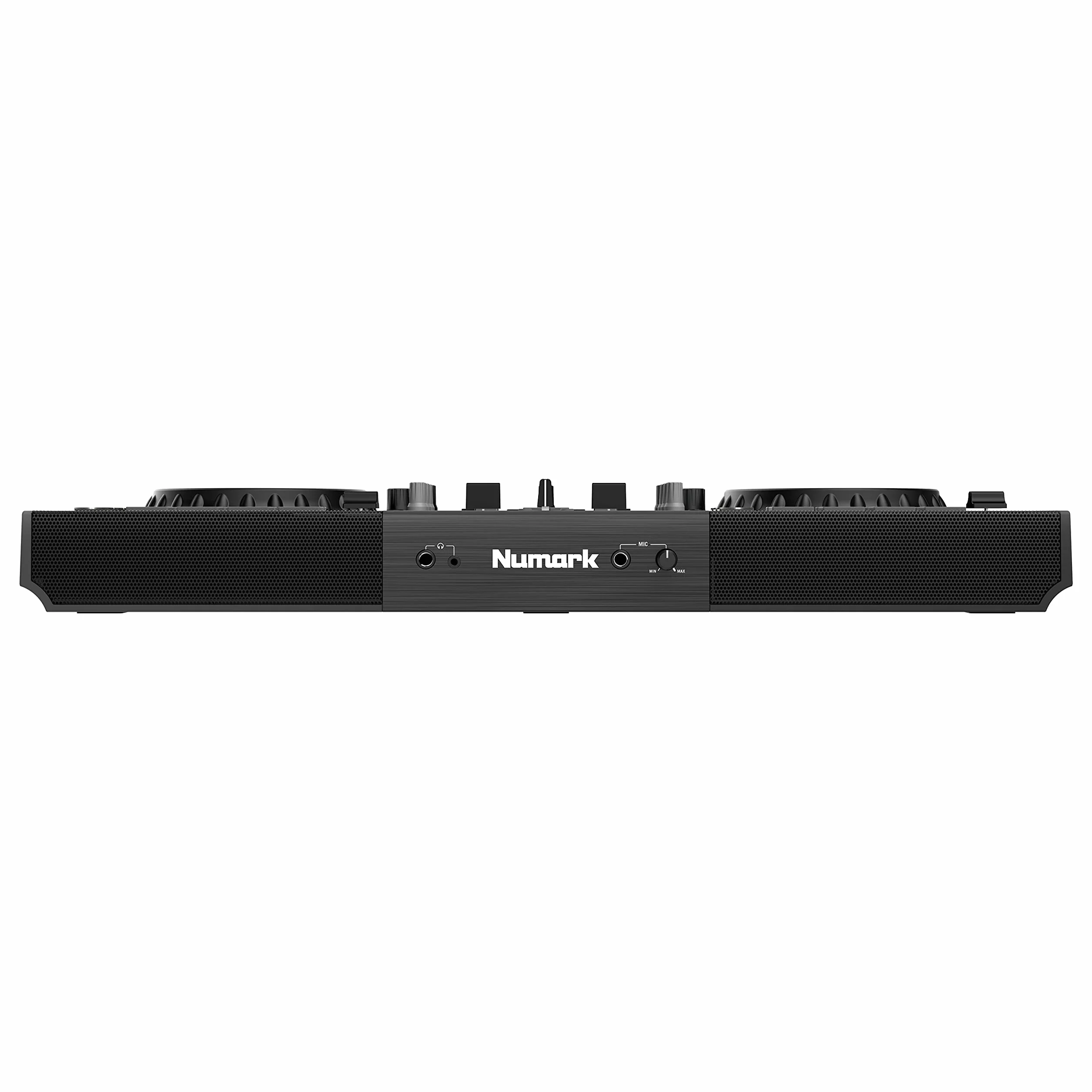 Numark Mixstream Pro+ Controlador DJ, separación de stems, 2 decks, streaming por wifi, mezclador, pantalla táctil 7" y altavoces; Serato y Virtual DJ