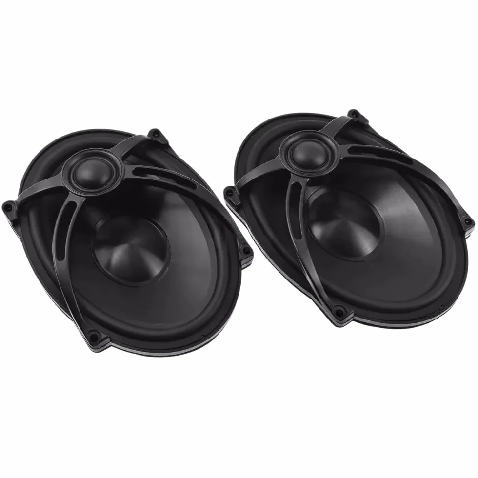 Audio Altavoz Altavoces con Tapa De Alforja para Motocicleta, 5x7 Pulgadas, para Touring para Road King para Electra para Street Glide CVO FLHT FLTR FLHR