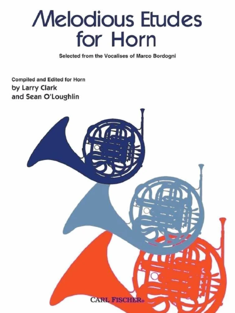 Melodious etudes for horn cor