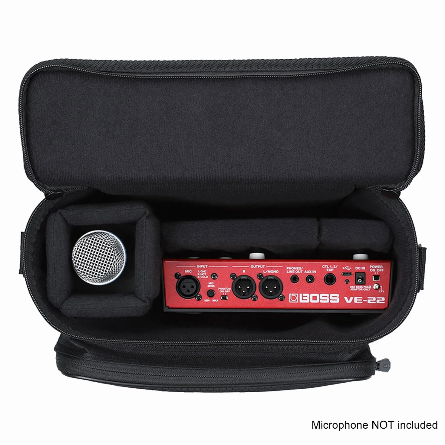 Boss VE-22 - Dispositivo multiefecto para vocal performer + bolsa CBVE22 + paño keepdrum