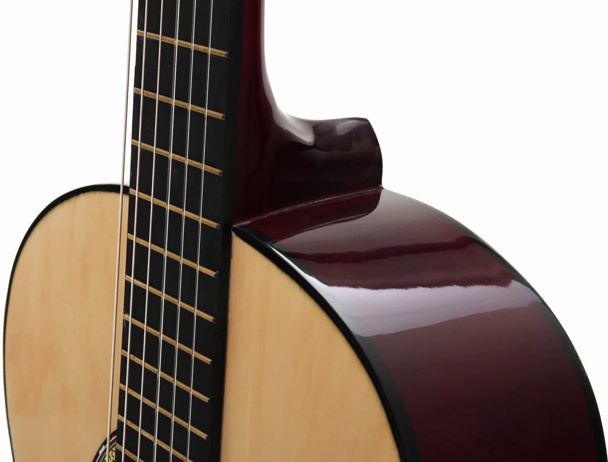 Classic Cantabile AS-851 4/4 Guitarra Clásica Conjunto Inicial (Set Completo Para Principiantes con Guitarra Clásica, Funda Gigbag, Cuerdas de Nylon, Libro/Curso, 3 Púas y Silbato Afinador)