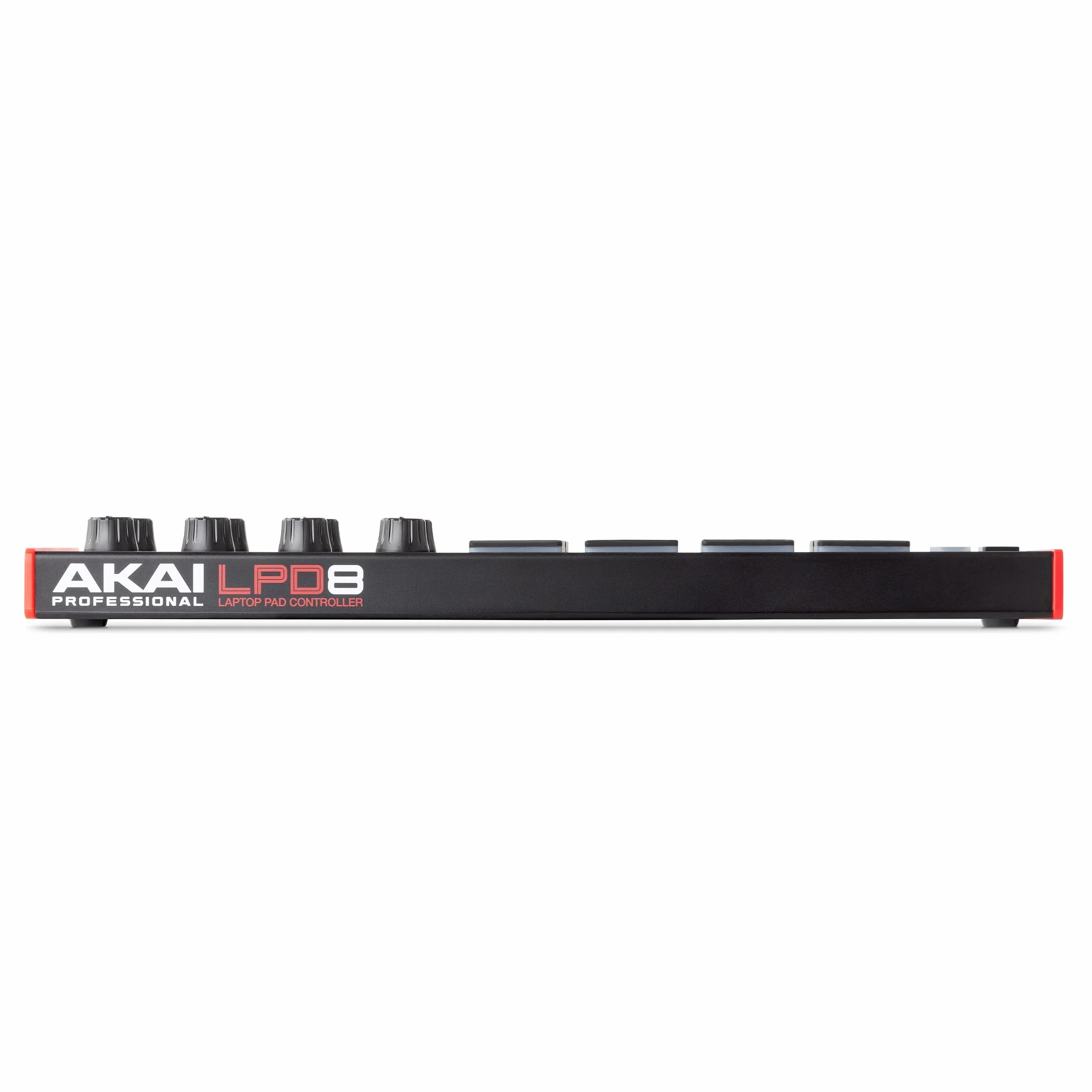 Akai Professional LPD8 - Controlador MIDI USB con 8 Drum Pads MPC Sensibles para Mac y PC, 8 Perillas Asignables y Software de Producción Musical
