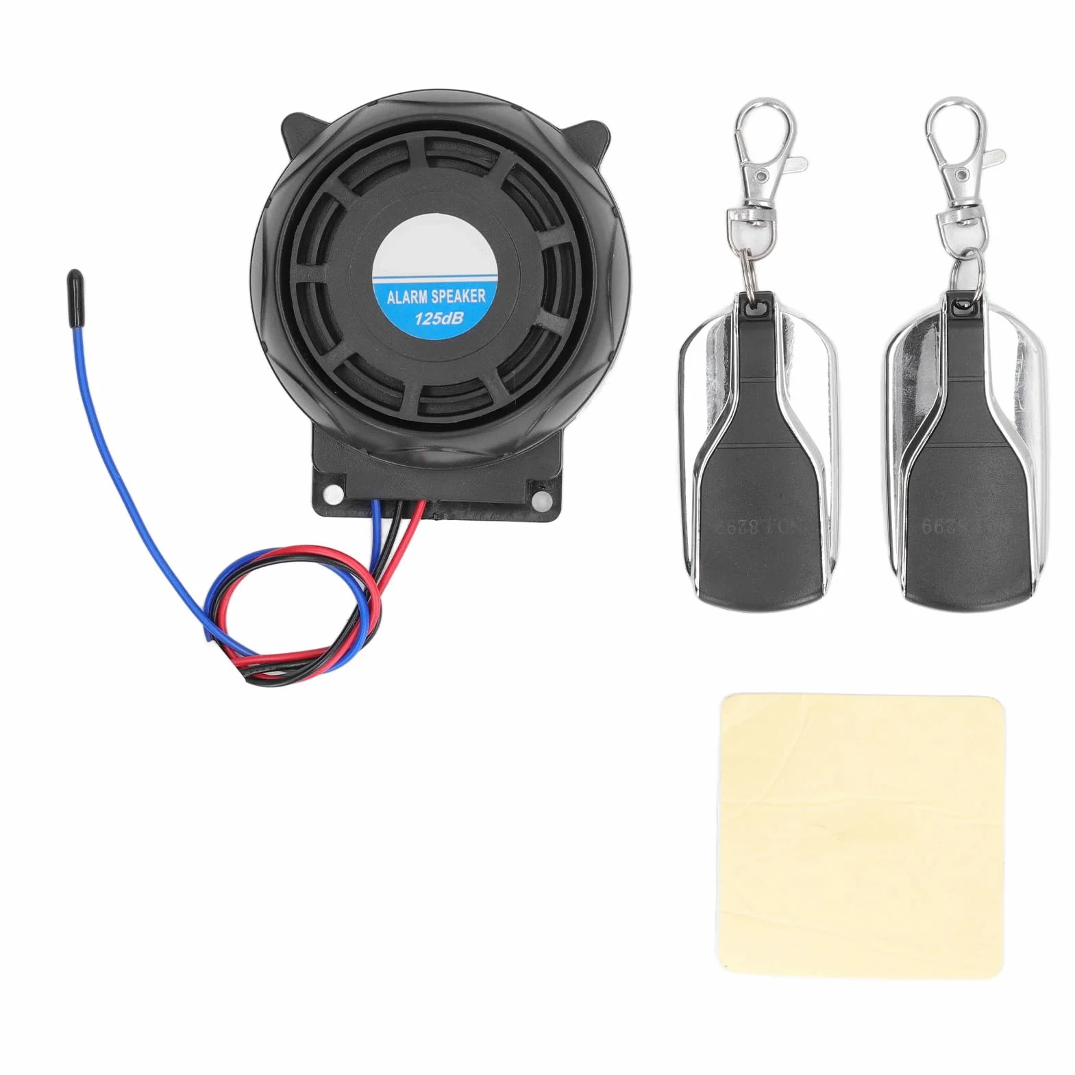 Alarma De Seguridad para Motocicletas Antirrobo Universal con 2 Mandos A Distancia Inalámbricos 12V Resistente Al Agua Fácil Instalación para Moto Scooter Y Vehículos Offroad