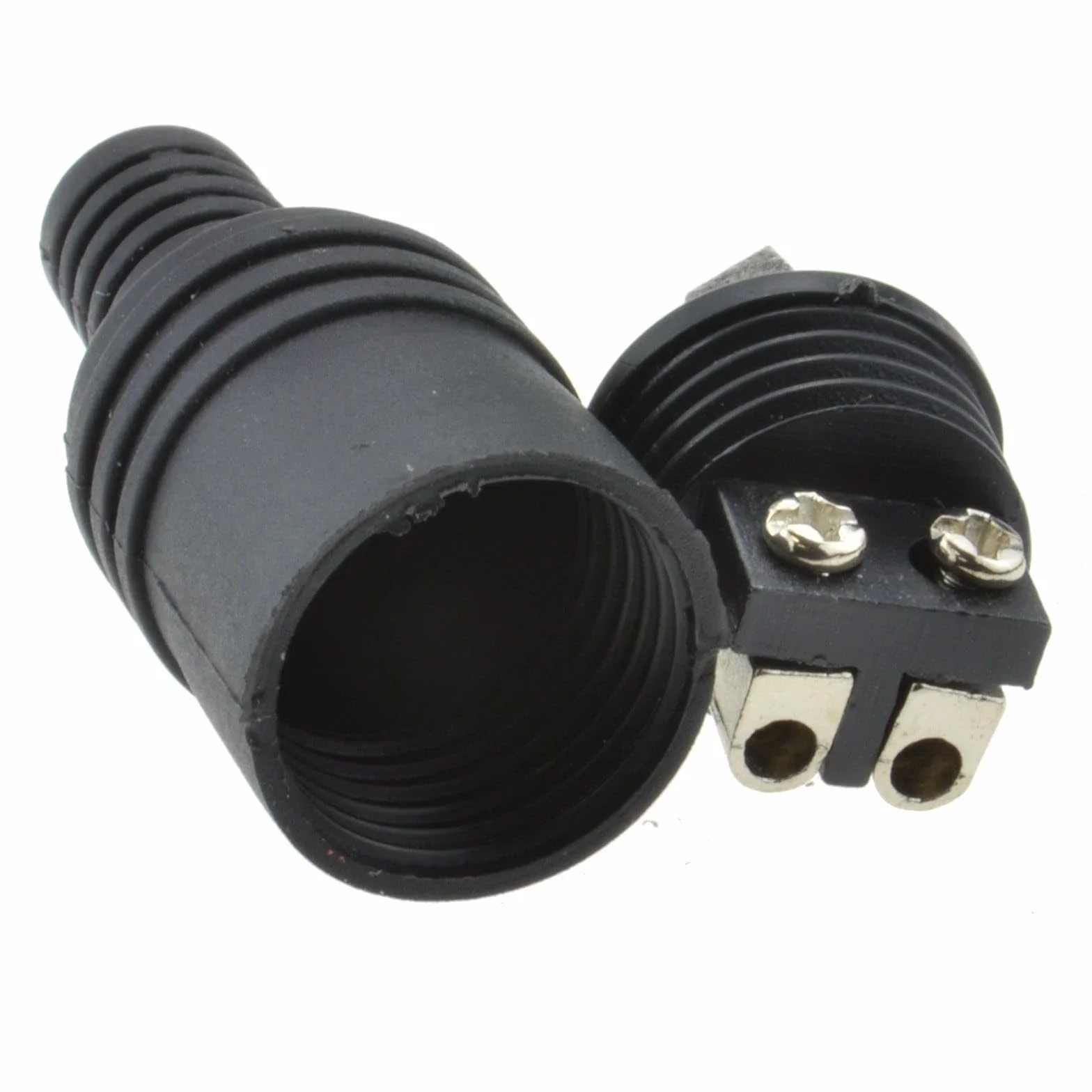 kenable Conector DIN Macho de 2 Pines para Altavoces y HiFi con Terminales de Tornillo - Pack de 4