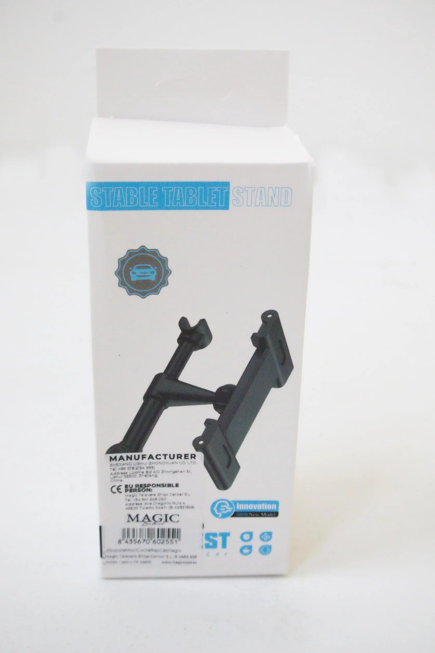 MAGIC SELECT Soporte Reposacabezas Coche Tablet 4.7-11 Pulgadas Rotación 360° Almohadillas Silicona Antideslizantes