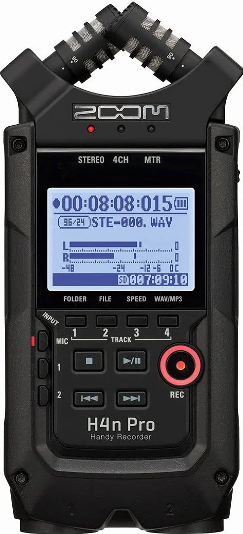 Zoom - H4nPro-BLK - Grabador 4 Pistas - interfaze USB - Color Negro