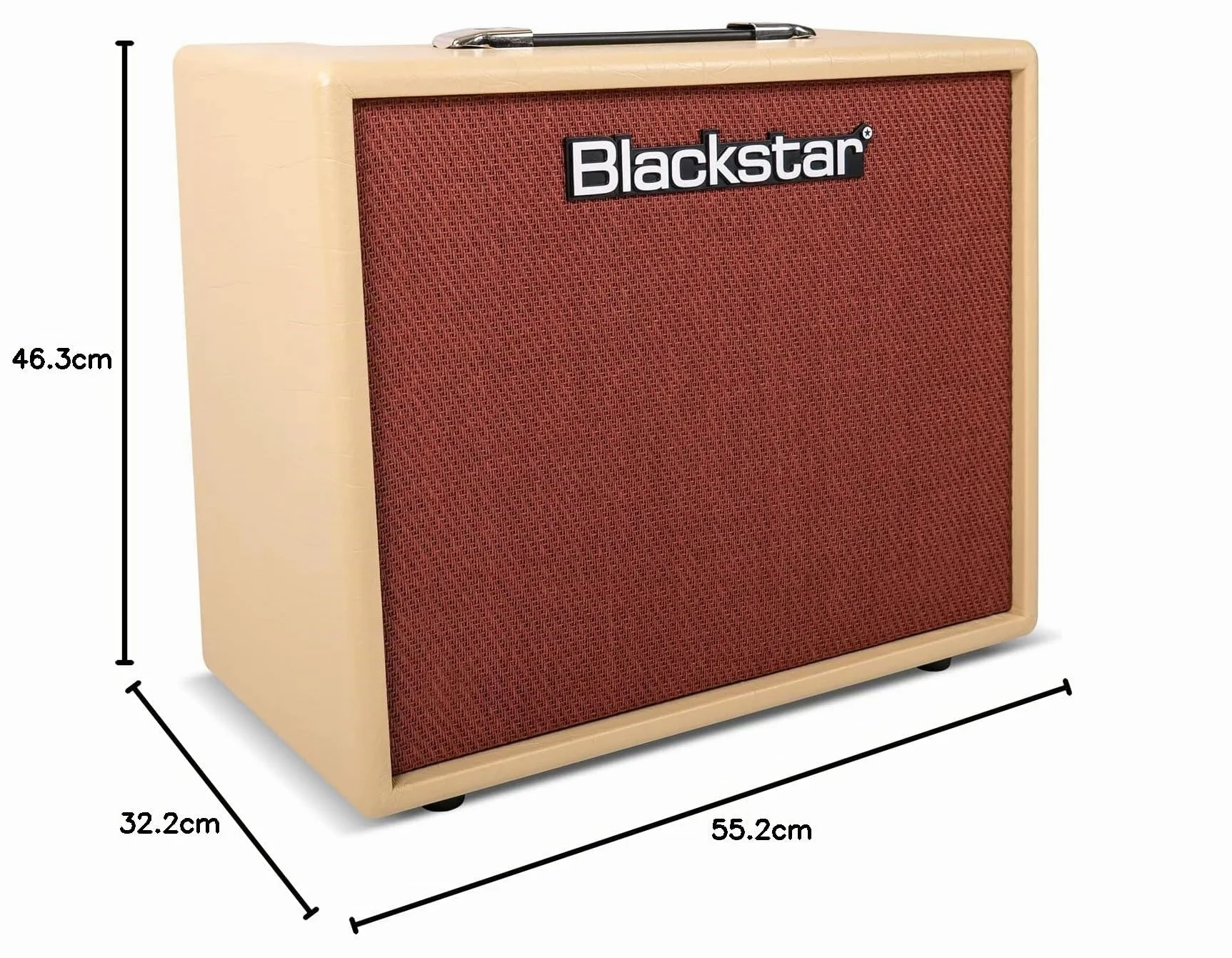 Blackstar Debut 50R Cream Oxblood - Amplificador de guitarra eléctrica (50 W)