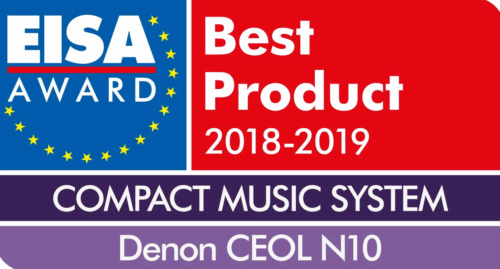 DENON Microcadena con conexión en Red Negro