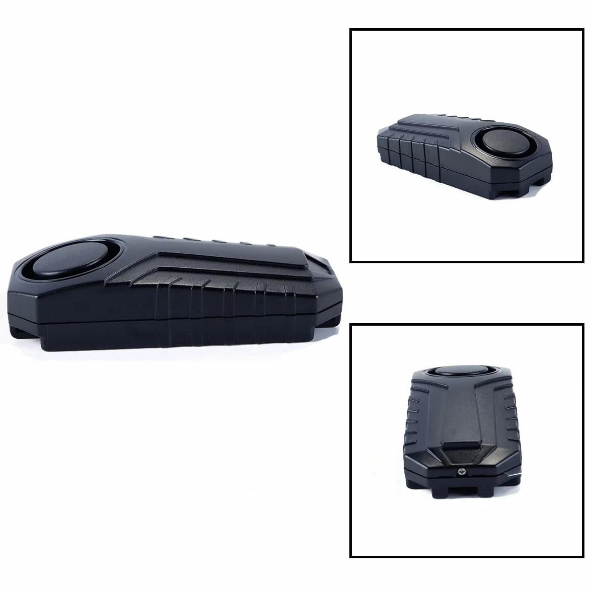 Alarma de bicicleta inalámbrica, resistente al agua y al polvo, 113 dB, alarma de seguridad para bicicletas, motocicletas, coches, scooters, vehículos, puertas y ventanas.