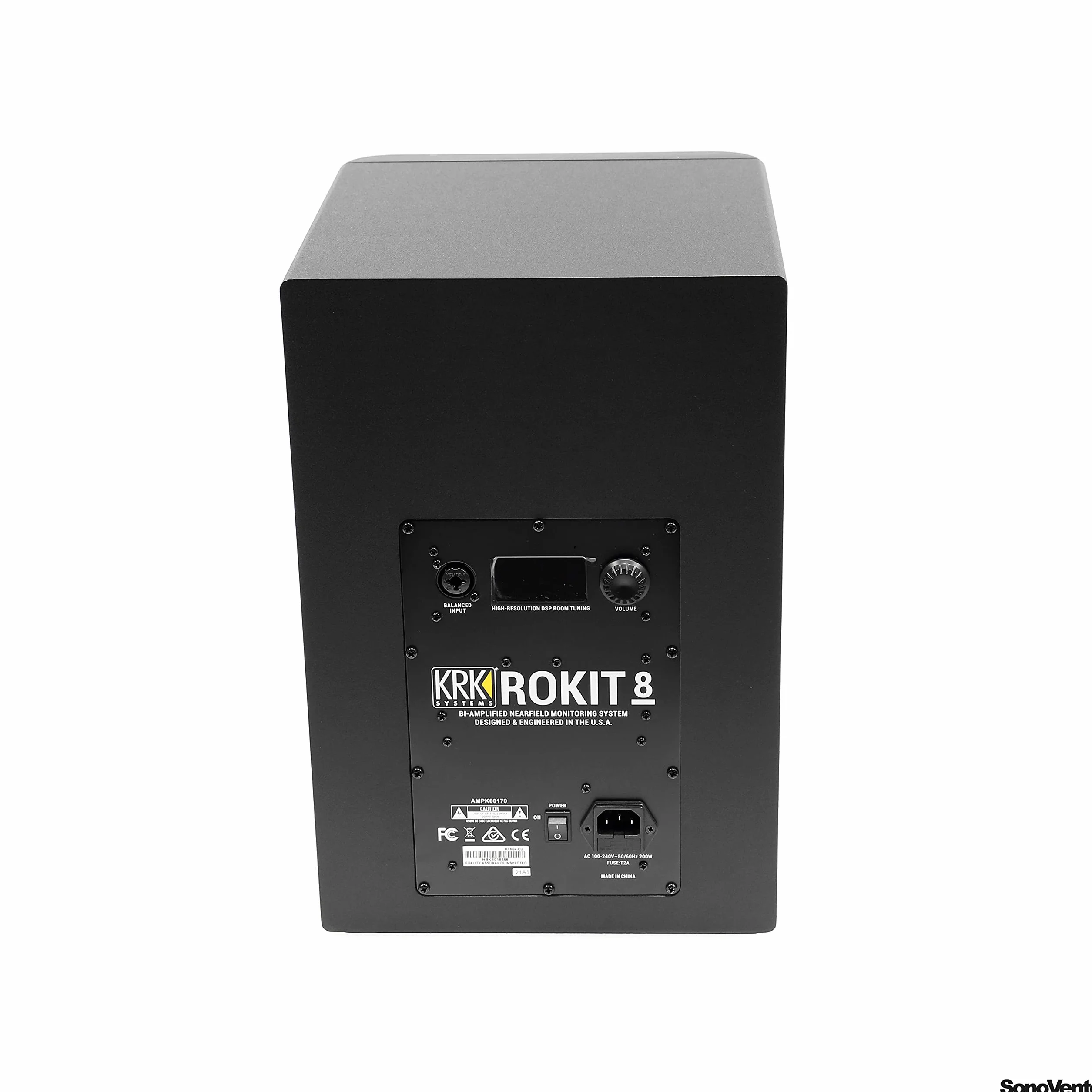 KRK Systems Rokit RP8 G4 - Altavoz activo para monitor (20,32 cm, 8", 200 W, 1 unidad)
