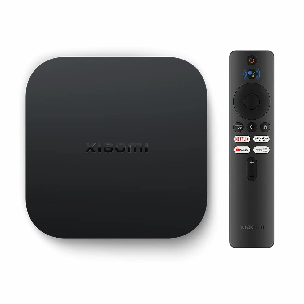 Xiaomi TV Box S 2nd Gen 4K Ultra HD Streaming Media Player 2GB RAM 8GB ROM Smart TV Box Google TV Dolby Vision HDR10+ Dolby Atmos DTS-HD Negro