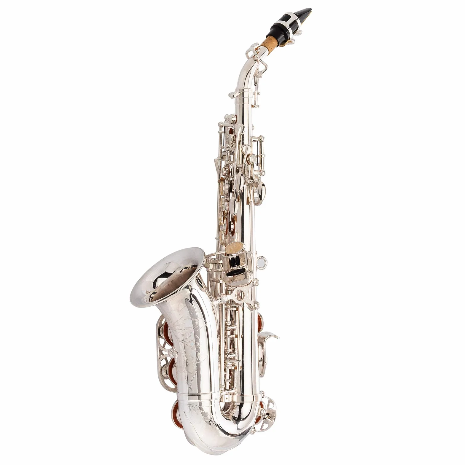 Jean Paul USA Saxofón Soprano, Plata (SS-400SP)