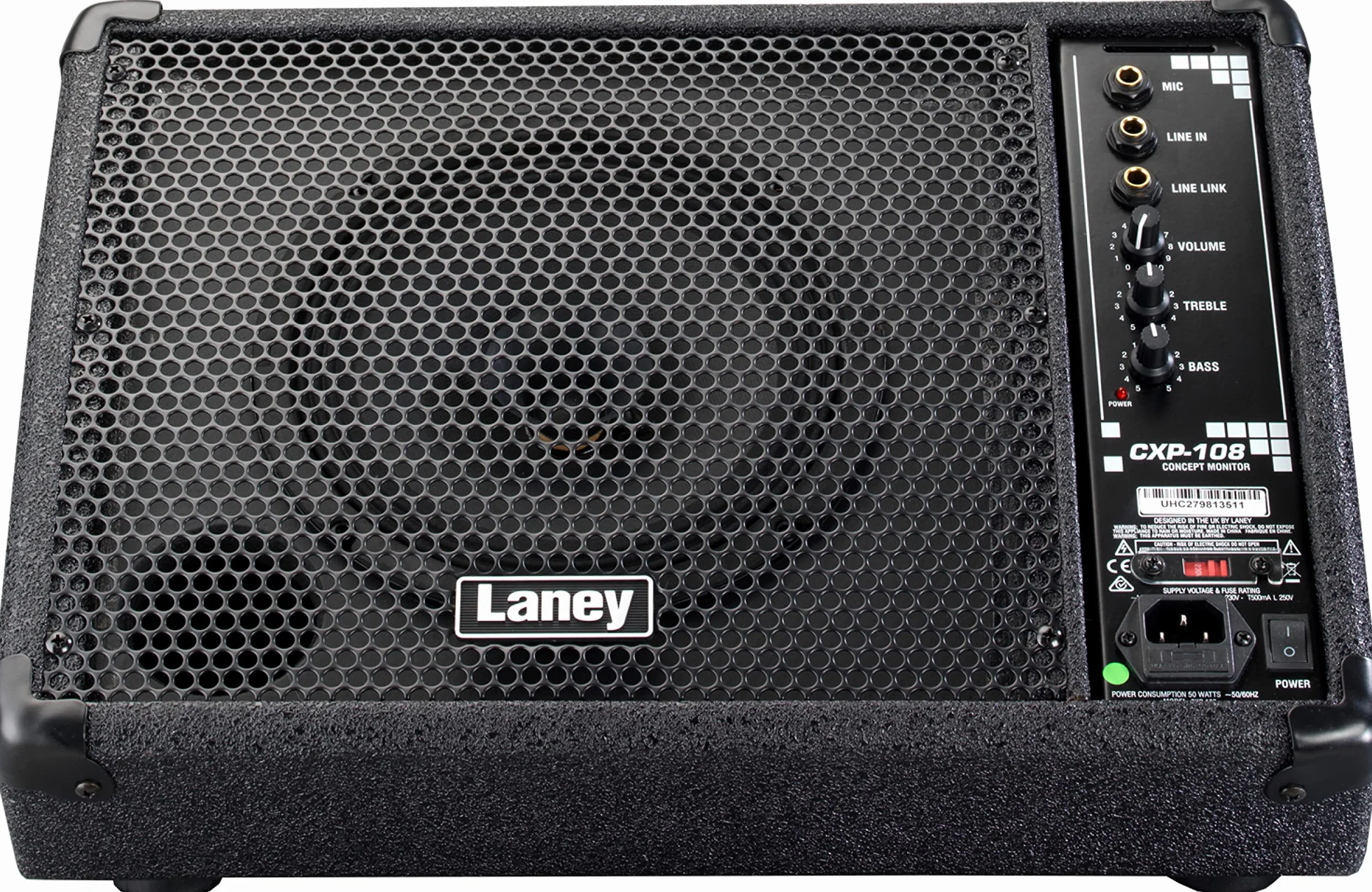 Laney CONCEPT Series CXP-108 - Active Stage Monitor - 80W - 8 inch Coaxial Woofer