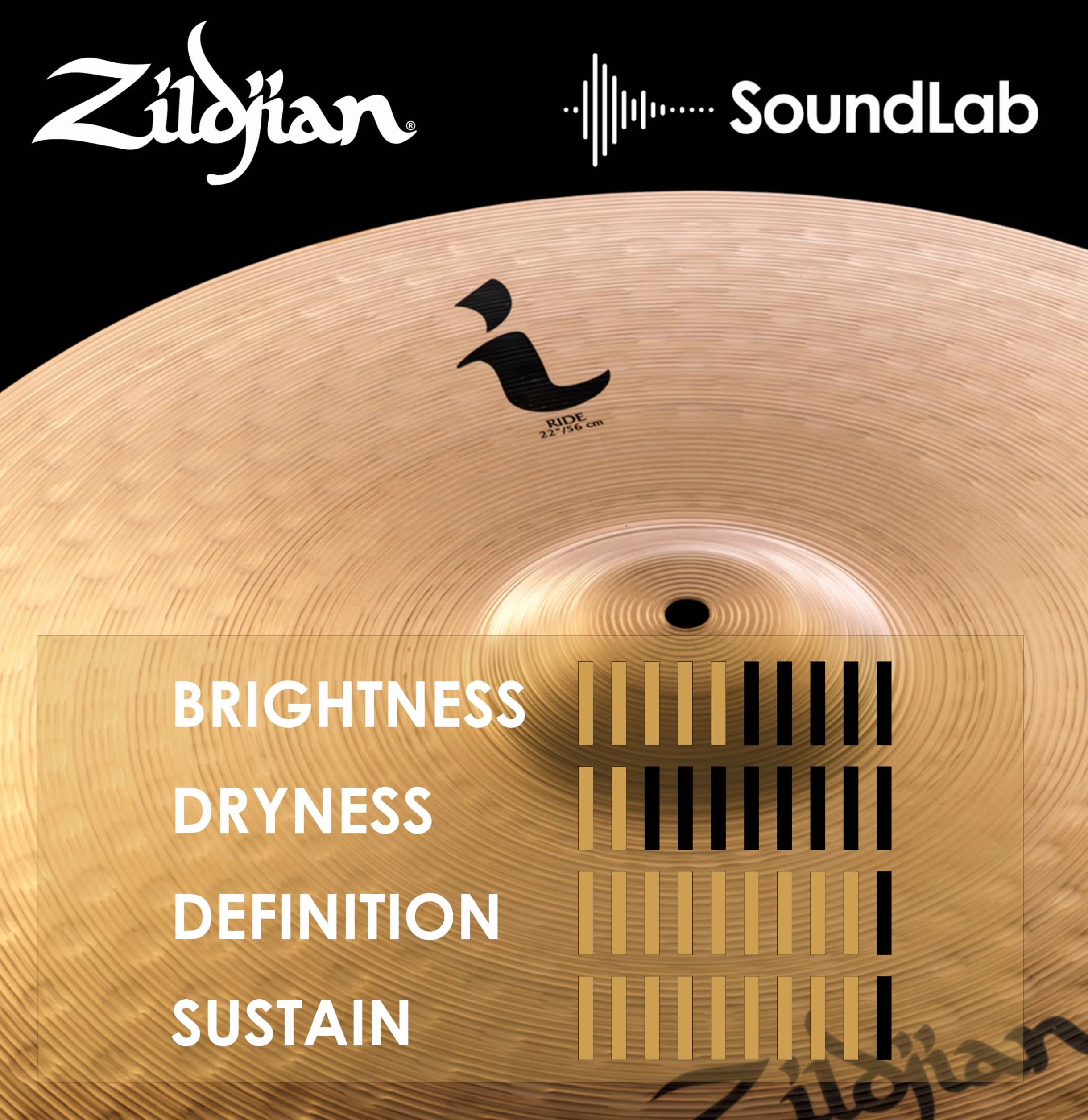 ZILDJIAN ILH20R I Platillo 22" I Ride