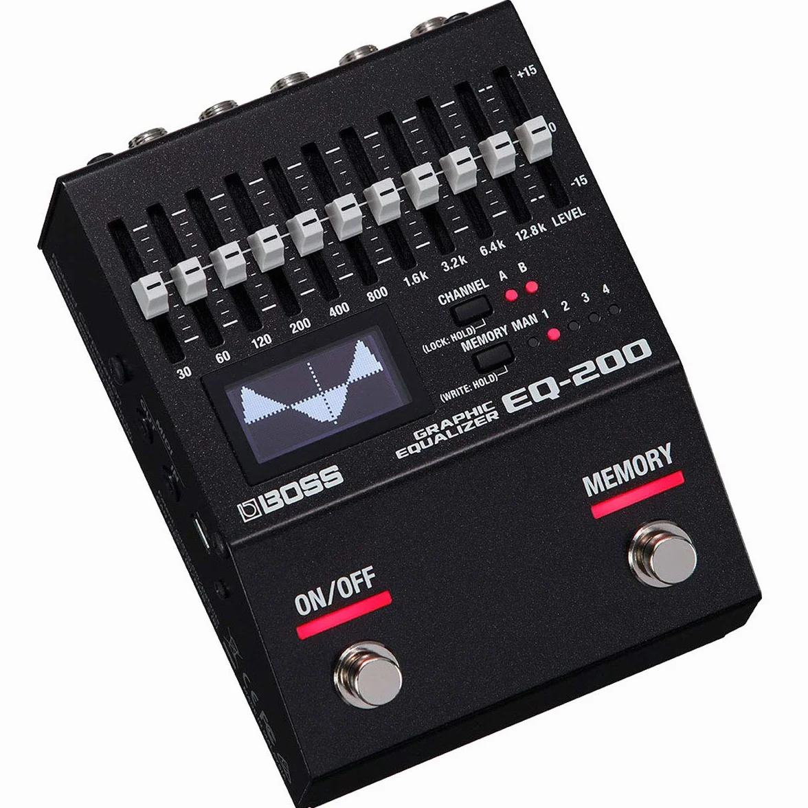 Boss EQ-200 - Ecualizador gráfico y fuente de alimentación keepdrum (9 V)