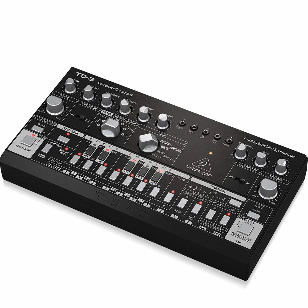 Behringer TD-3-BK, Negro (Black)