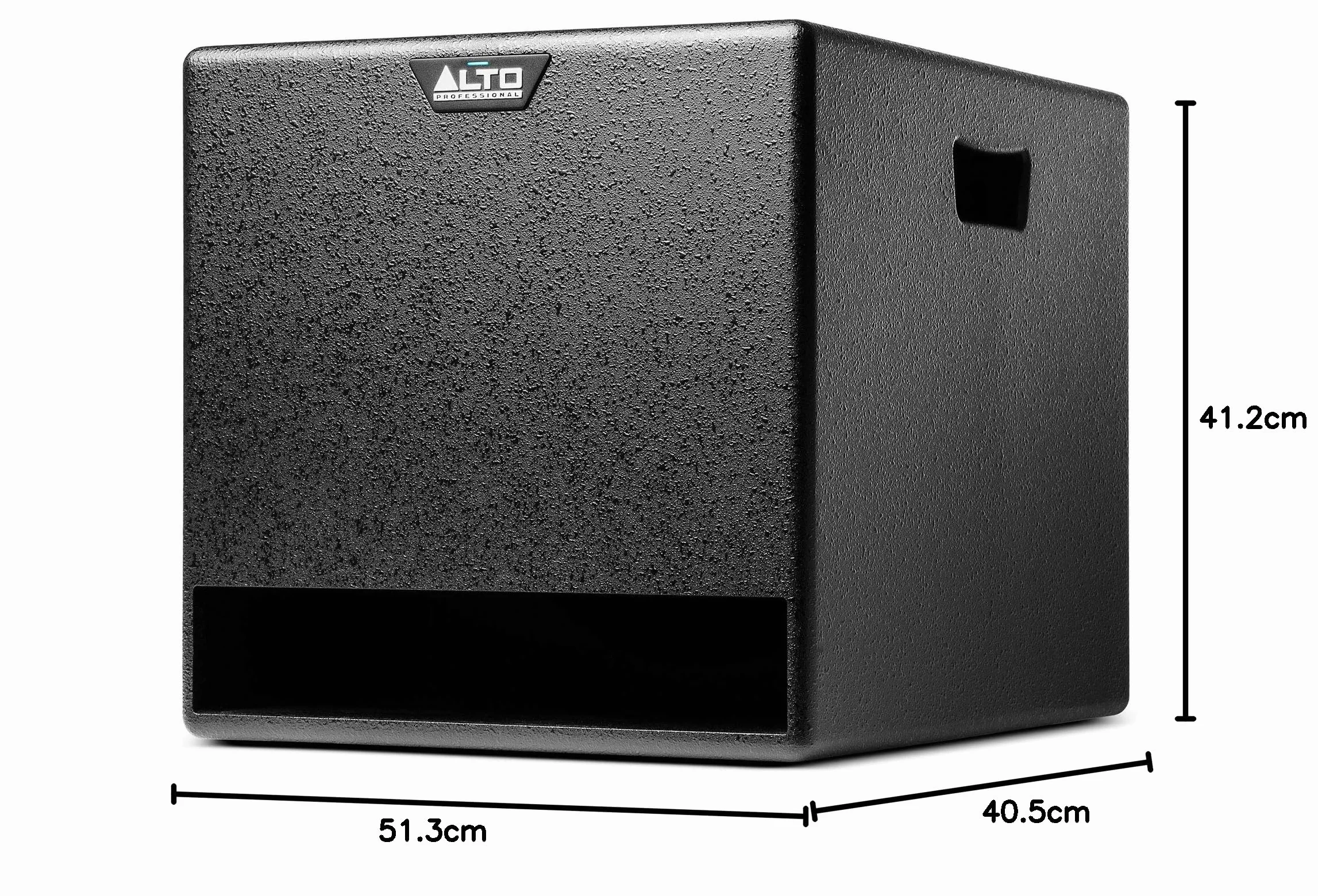 ALTO TX212S - Subwoofer Activo 12" 900W con DSP, Selector para Altavoz PA Complementario y Amplificador de Clase D, Sin Sobrecargas, Negro