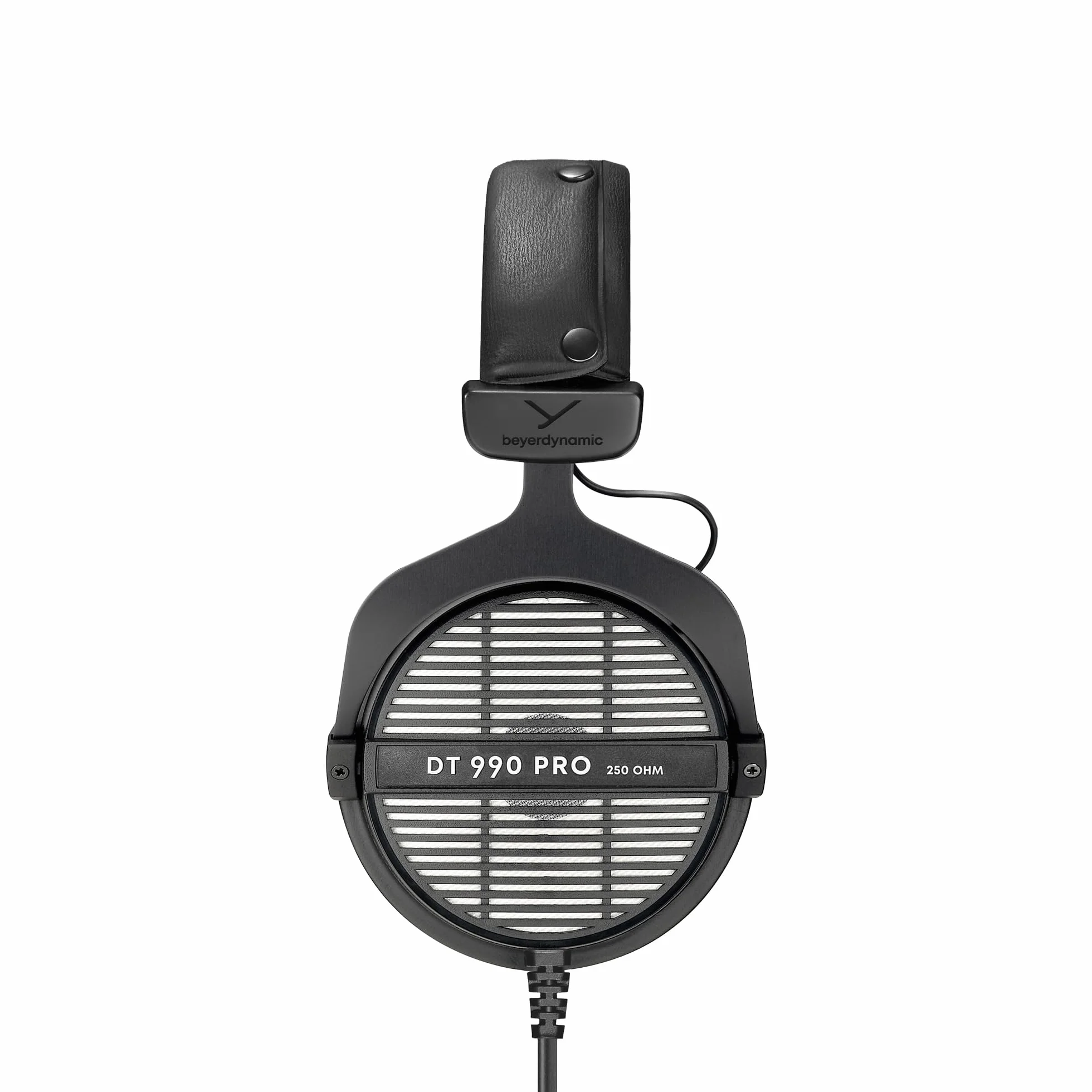 beyerdynamic DT 990 Pro Auriculares de Estudio circumaurales con Cable, de un Solo Auricular, Ideales para Mezcla, masterización y edición. 250 ohmios. Hechos a Mano en Alemania.