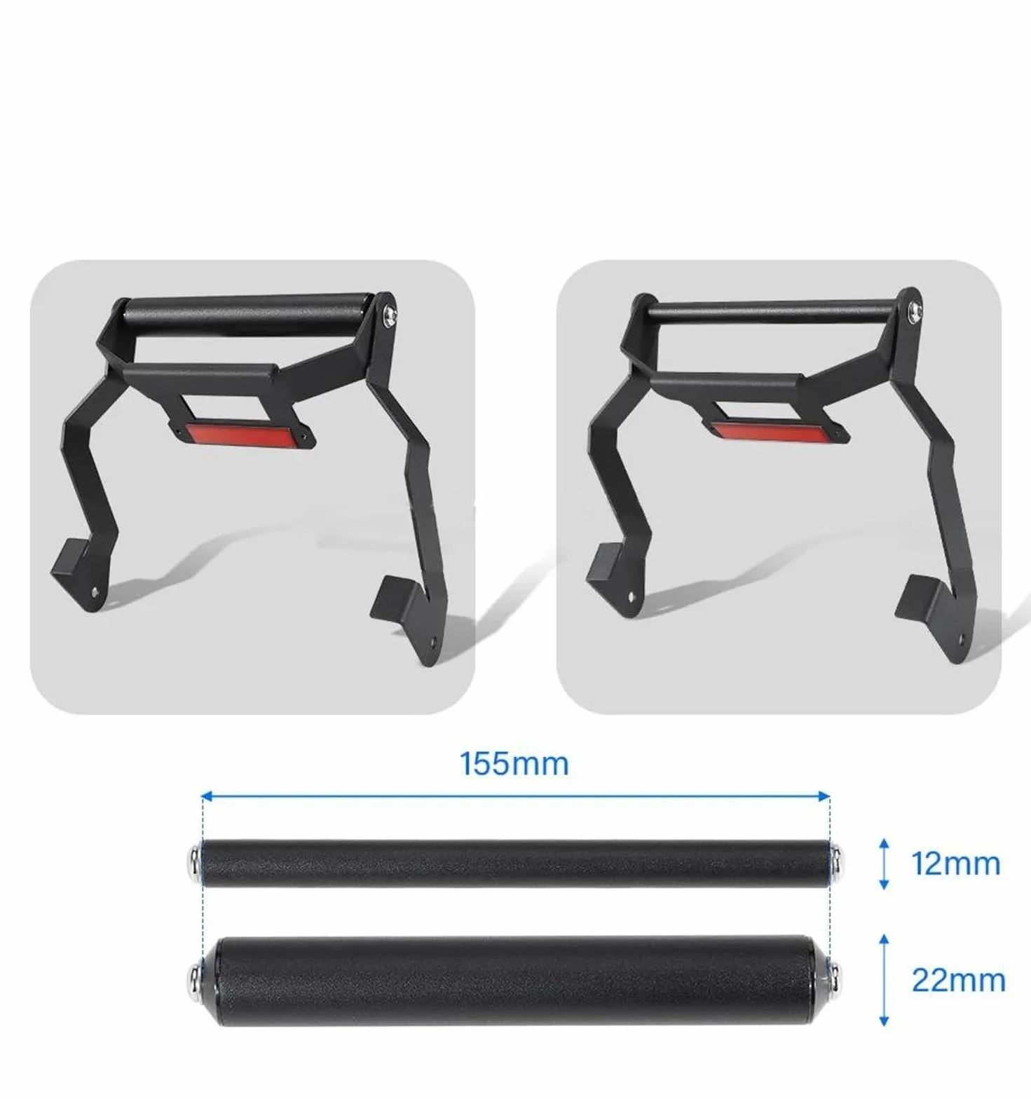 Soporte De Navegación Y Sujeción para Teléfono De Motocicleta para NT1100 2025-2026 Adaptador De Montaje para Barra De Teléfono Abrazadera GPS para Parabrisas(22 mm)