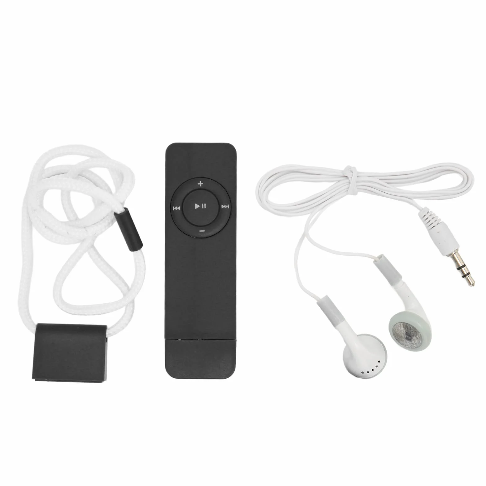 Reproductor MP3 de 64 GB, Mini Reproductor de Música con Sonido sin Pérdidas, Batería Portátil de Larga Duración para Estudiantes, Trabajo, Estudio, Correr, Entrenamiento Físico (Negro)
