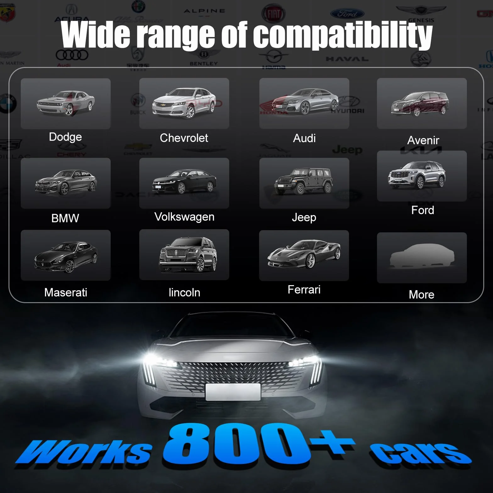Adaptador Carplay Inalámbrico, Convertir Coche Pantalla Carplay con Cable a Carplay inalámbrico, USB Carplay Compatible con Coches a Partir de 2016 y Teléfonos iOS 10+