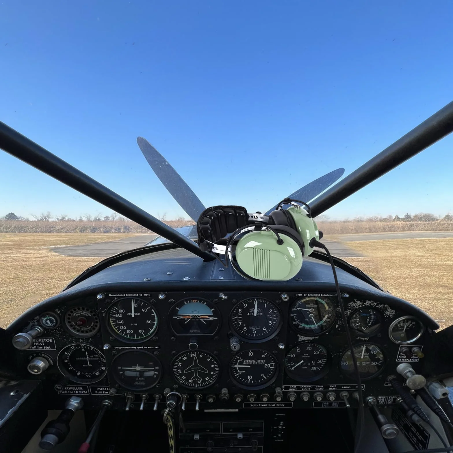 GA Auriculares de aviación con reducción de Ruido para Pilotos