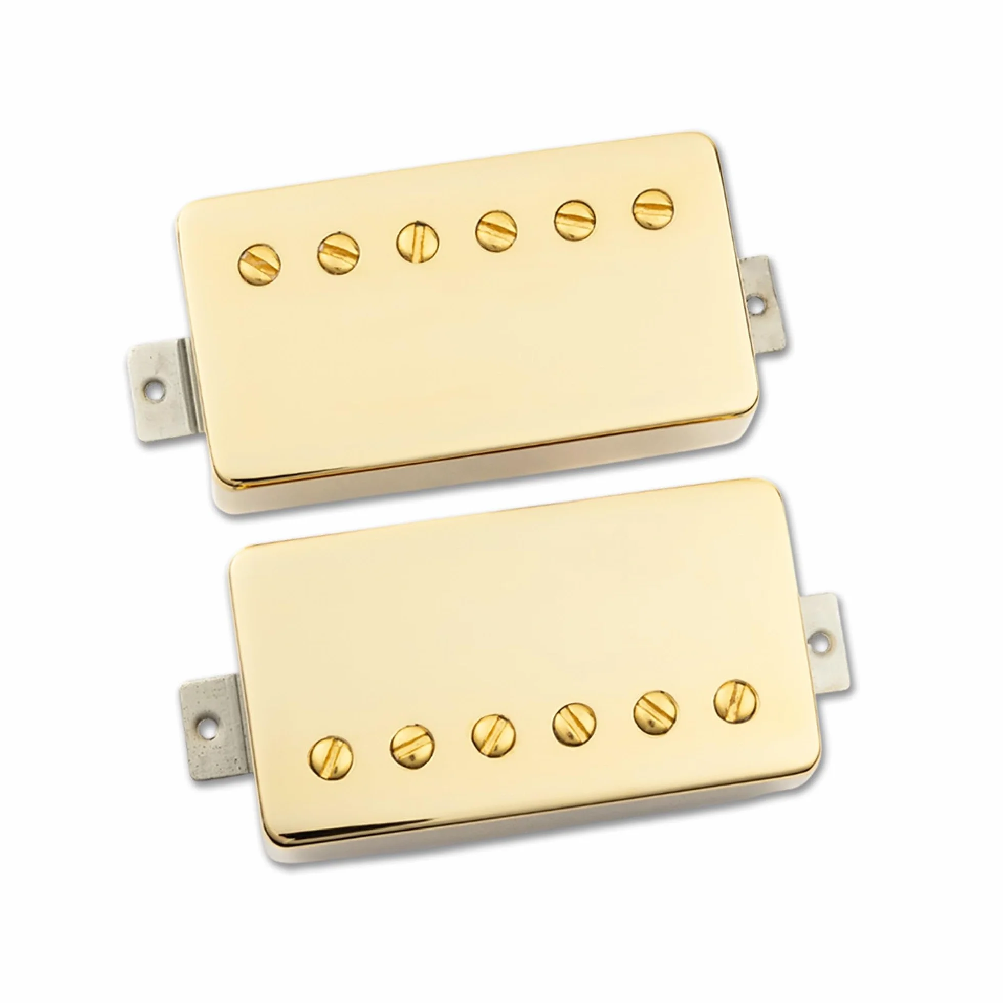 Tonerider Birmingham Humbucker - Juego de pastilla Humbucker dorada, espaciado de 50 mm, 5 imanes Alnico, crujido británico, ideal para división de bobinas, cableado de 4 conductores