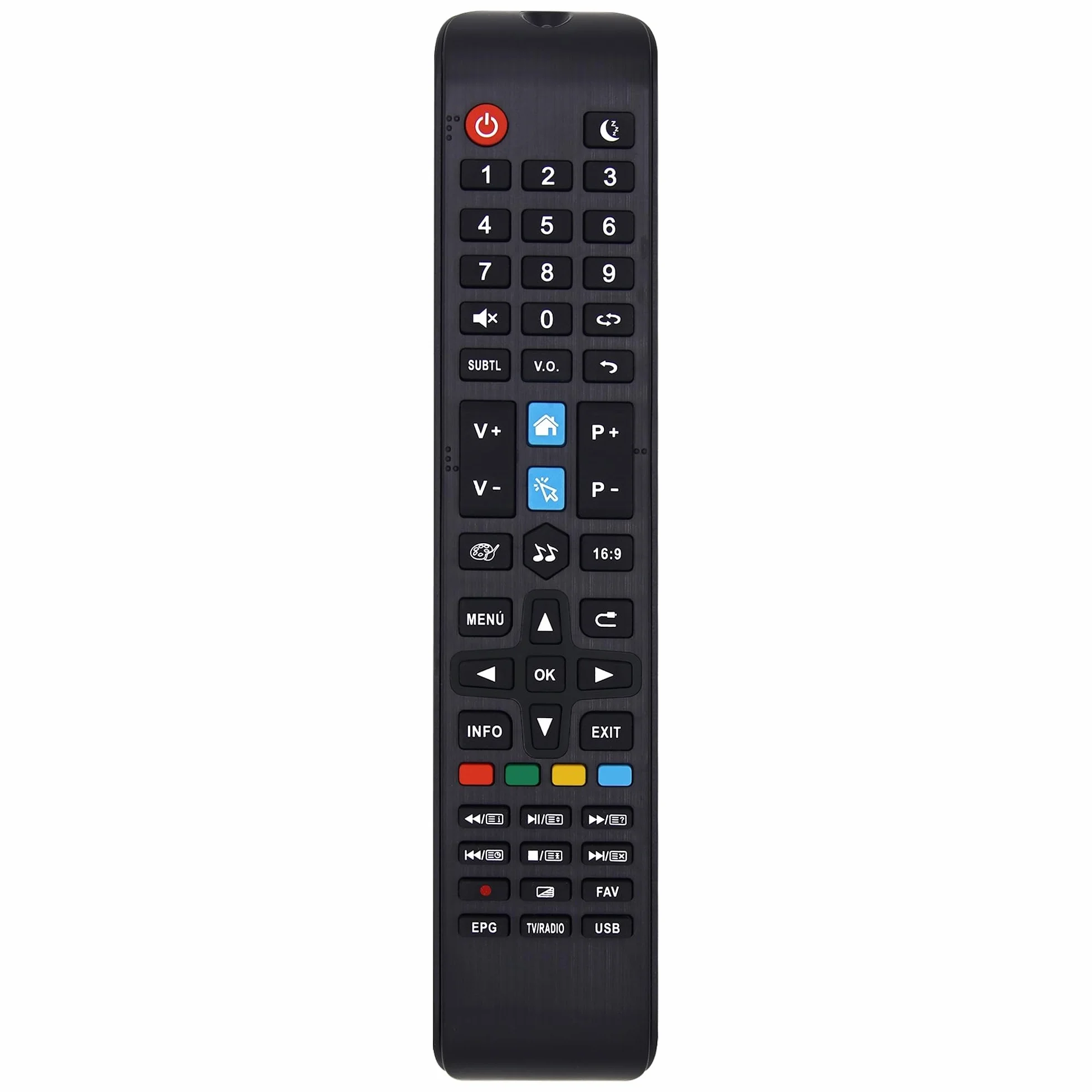 Mando a Distancia Compatible con TD Systems Smart TV K50DLJ11US K24DLX11HS K43DLJ10US K32DLX11HS K45DLJ12US K32DLG12HS