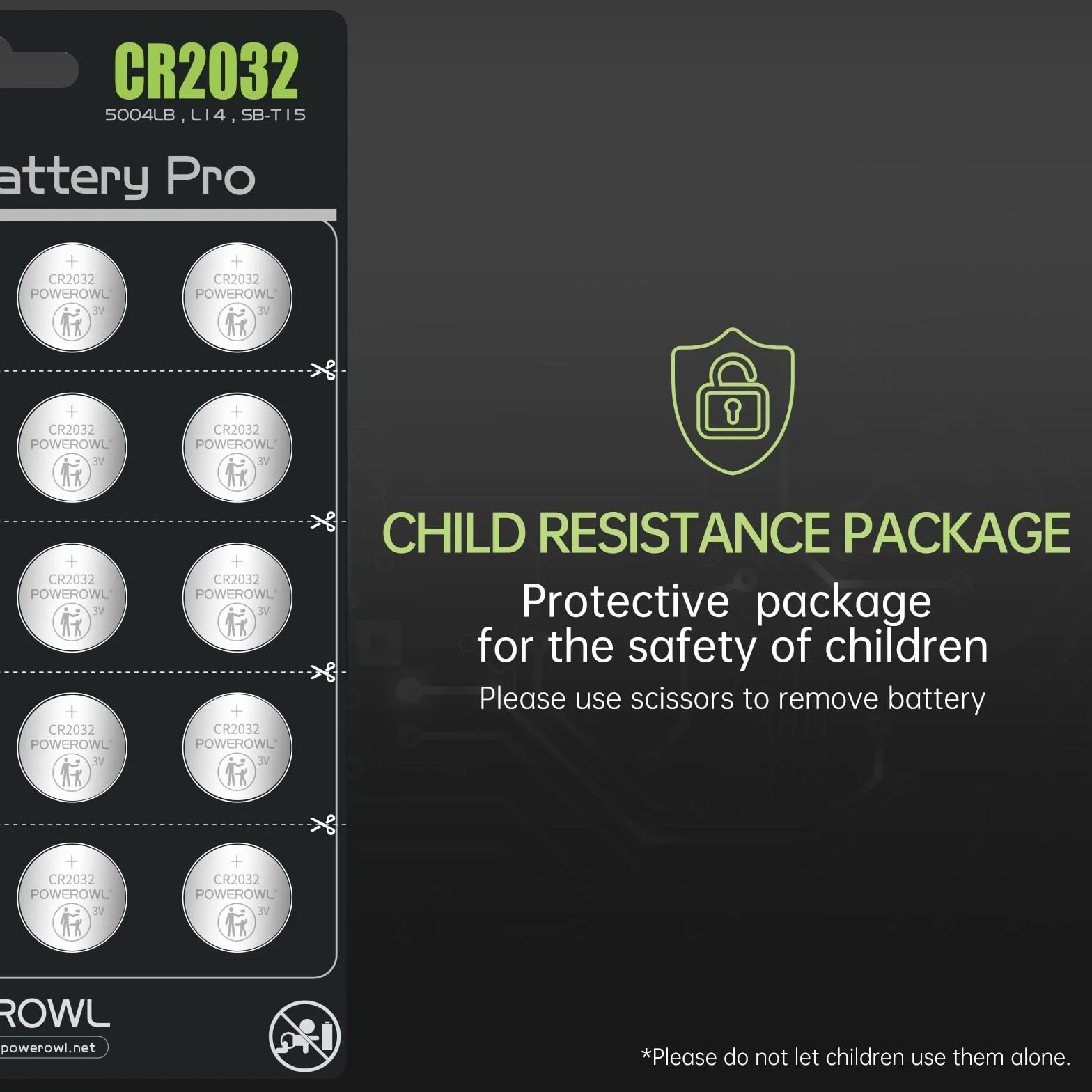 CR2032, POWEROWL 20X Pilas Botón CR2032 de Litio de 3V, DL2032/ KCR2032 / BR2032 / ECR2032 Baterías para Dispositivos Electrónicos