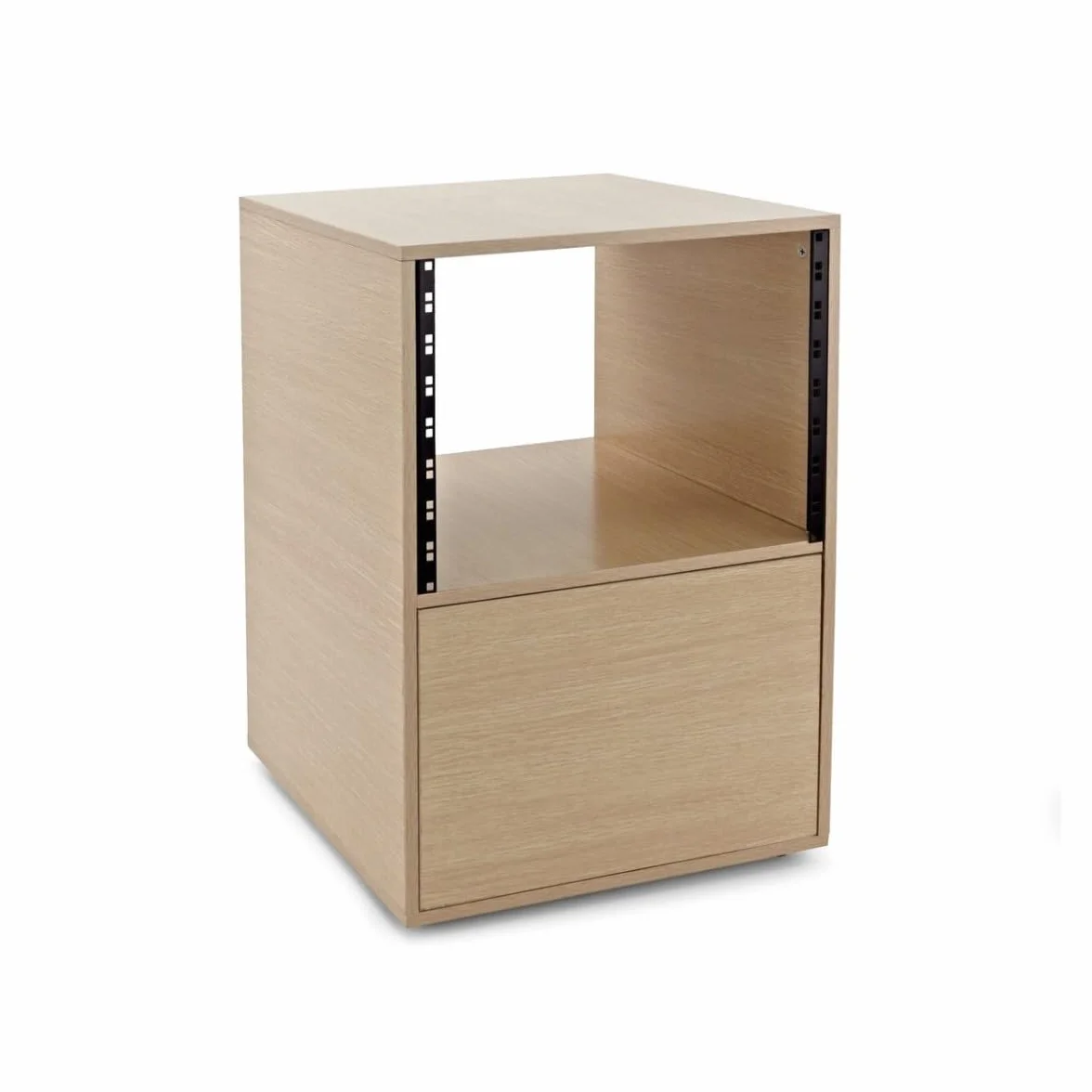 Armario rack de estudio 8U de Gear4music Wood H-76cm W-52cm D-47cm