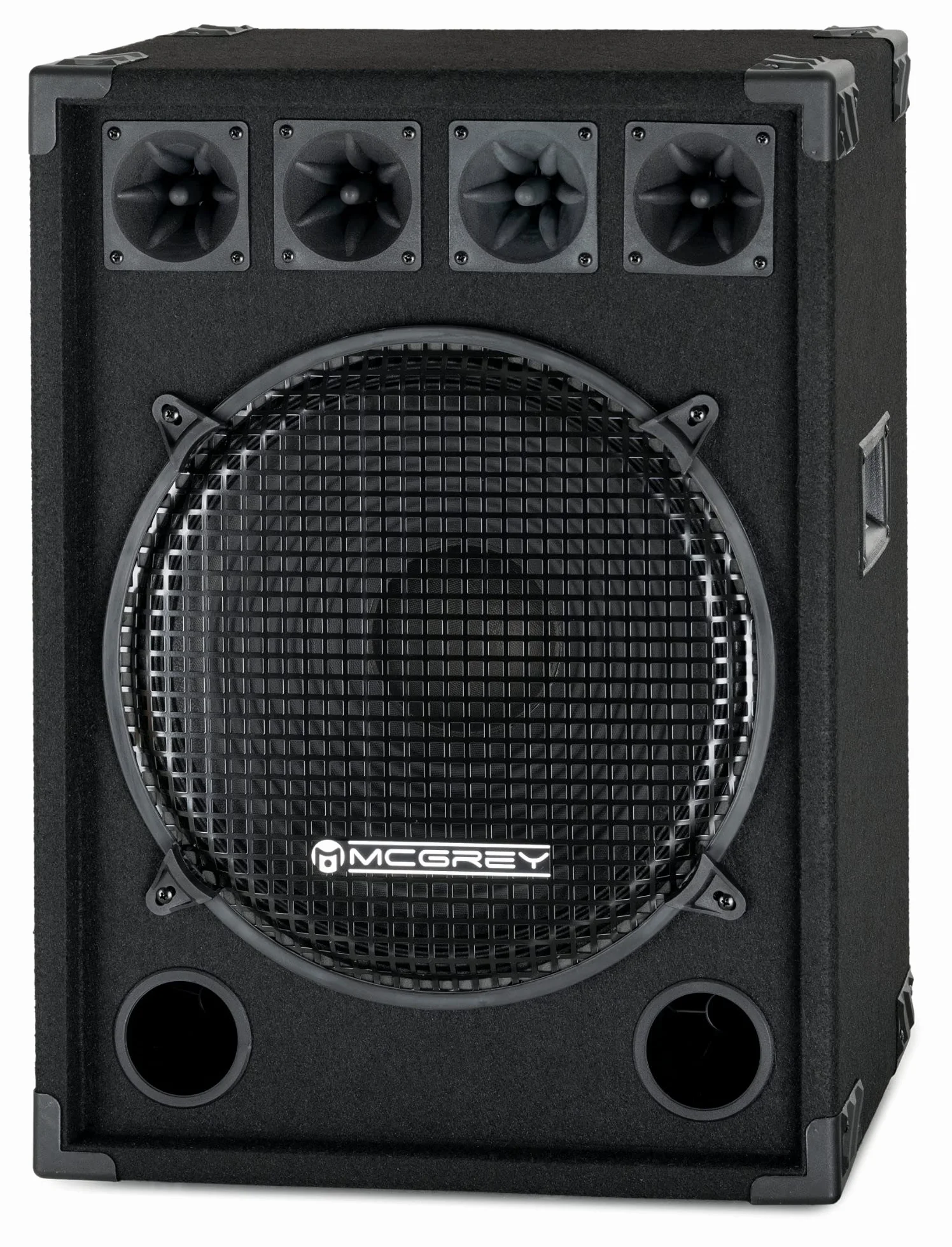 McGrey DJ-1522 Pareja de Altavoces para DJ o Sala de Fiesta 2 x 800W