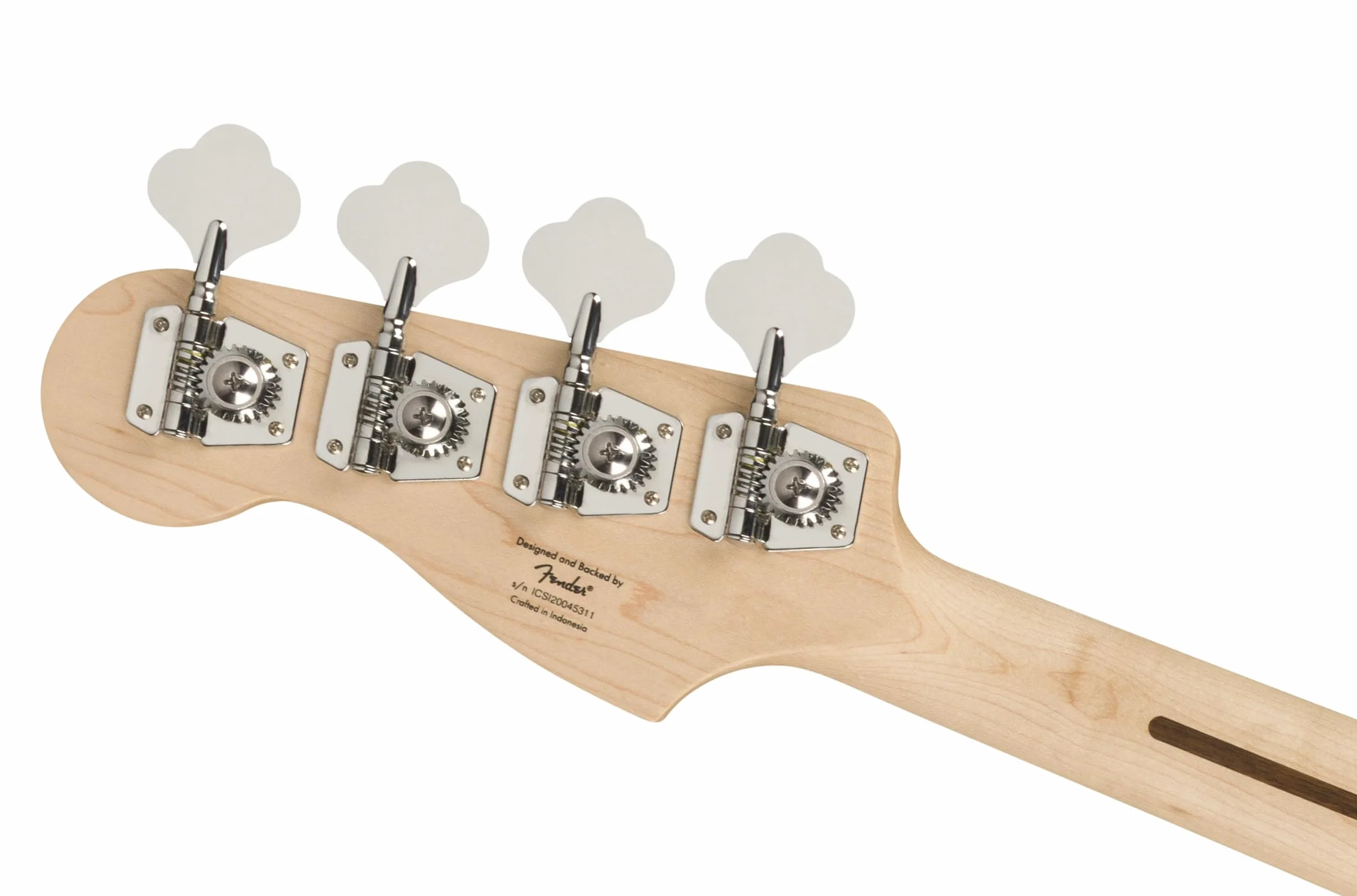 Squier by Fender Affinity Series Precision, Bajo Eléctrico, Diapasón de Arce, Blanco Olímpico, Incluye cursos virtuales gratuitos en Fender Play
