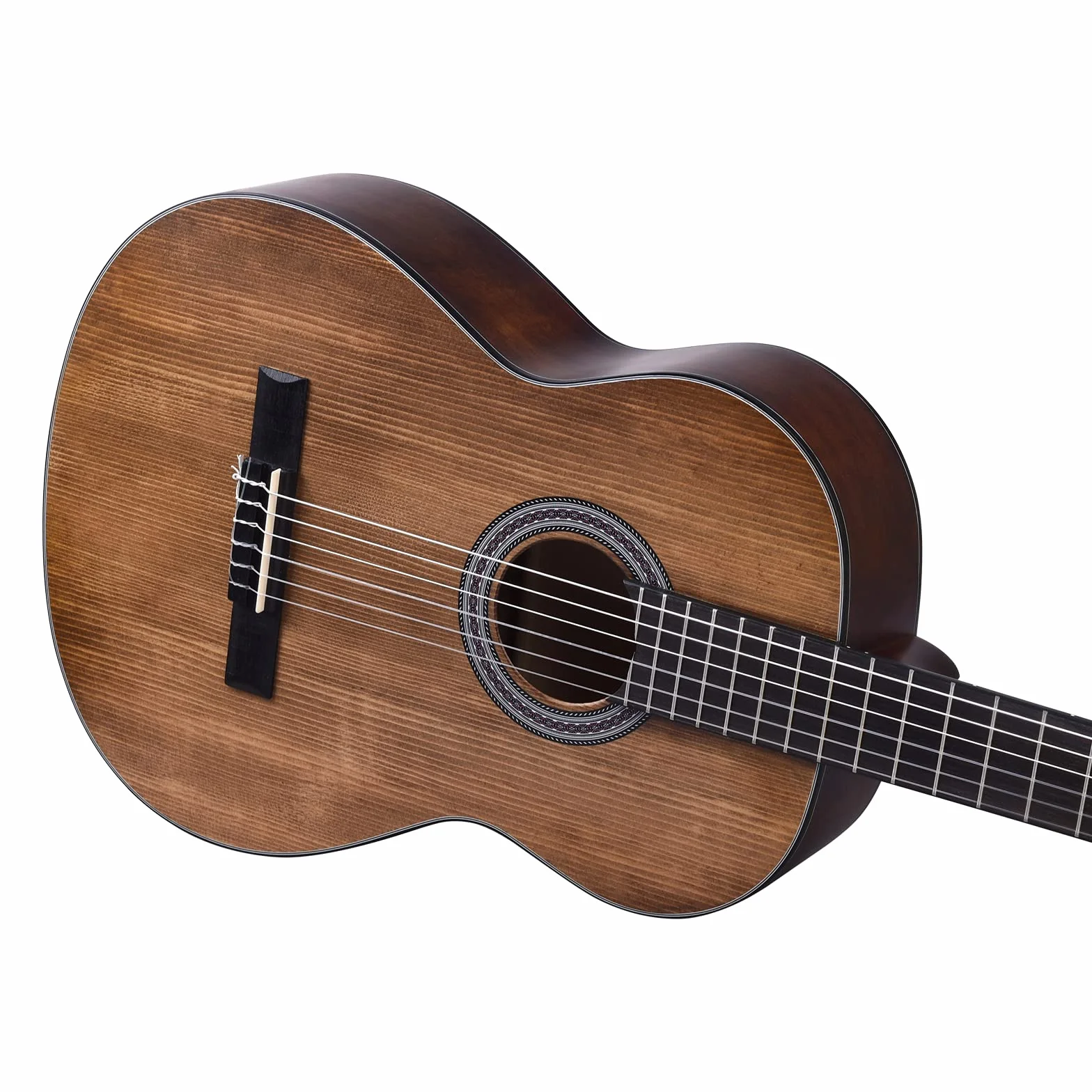 Winzz Guitarra Clásica 4/4 Adulto, Guitarra Clásica para Principiantes 39 Pulgadas, Color Marrón
