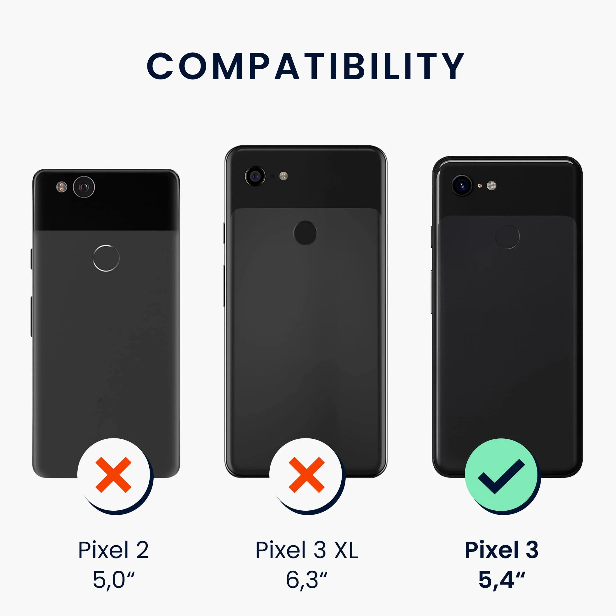 kwmobile Funda Google Pixel 3 Case TPU Silicona Ultrafino Antigolpes Carga inalámbrica Frambuesa metálico