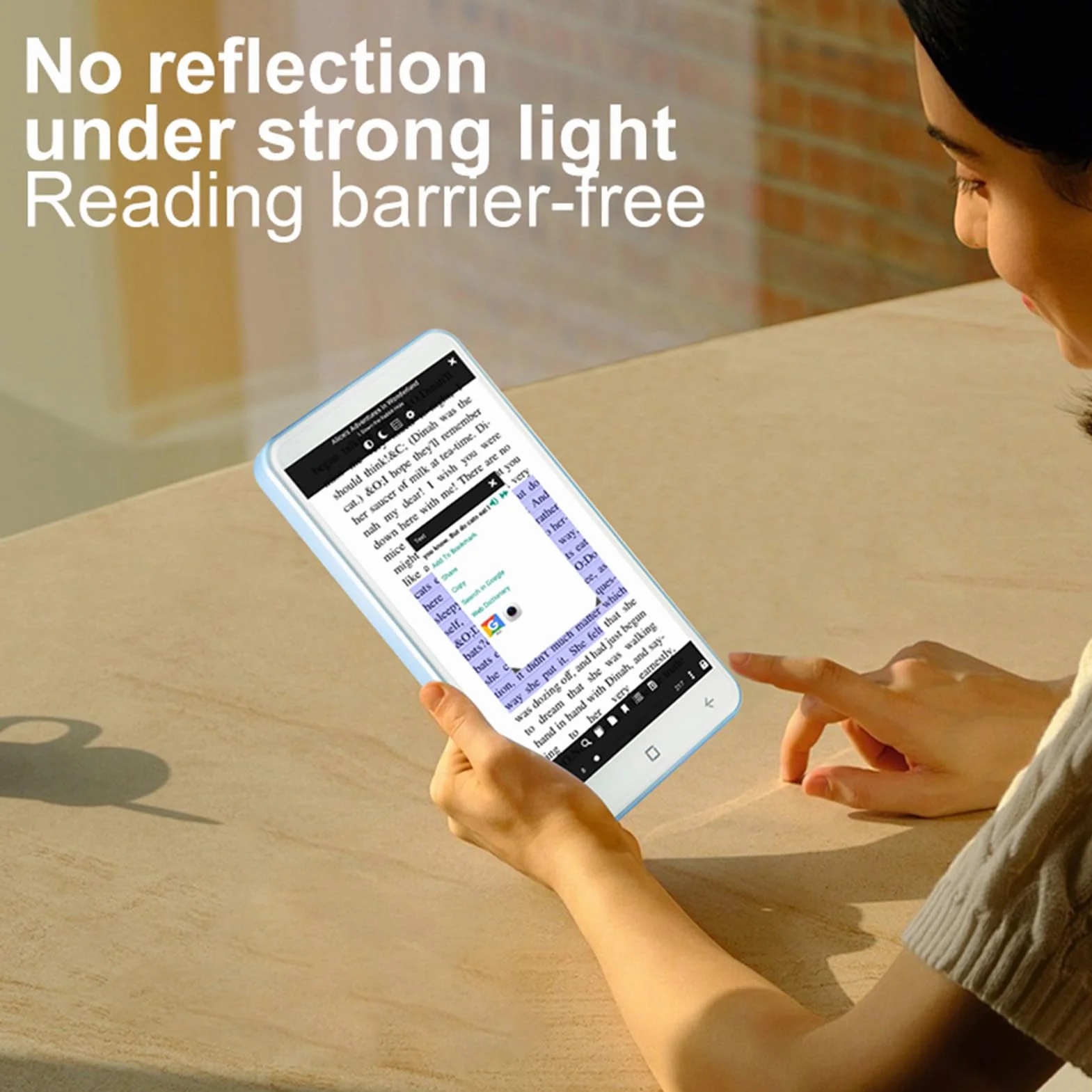 VBESTLIFE Lector Electrónico de 5 Pulgadas Tableta de Escritura a Mano Portátil con Cámara 5 MP Conectividad Inalámbrica para PDF EPUB MOBI