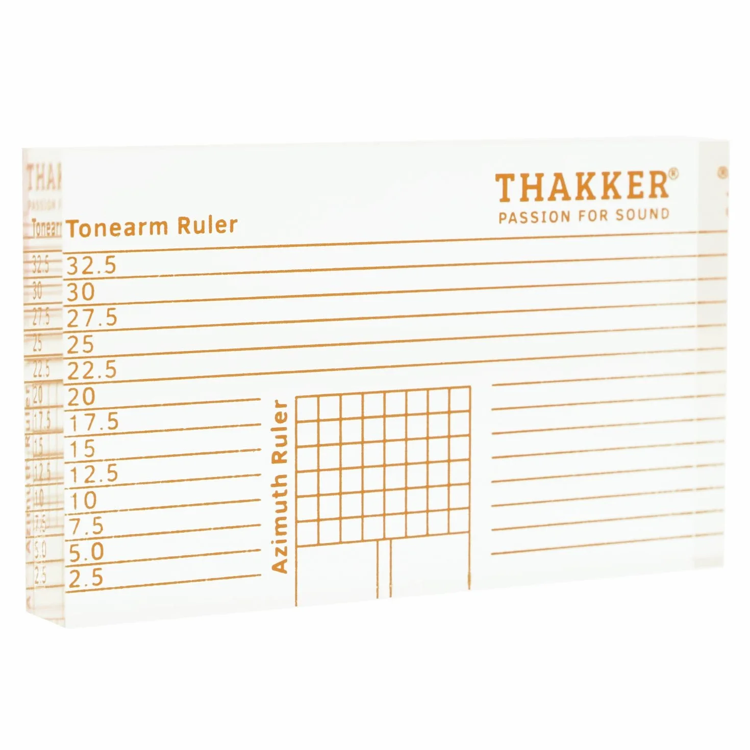 THAKKER Set 03 - Set de Ajuste y Alineación con Escala Digital de Tonearm, Azimut, Nivel de Burbuja y Protractor de alineación de Cartuchos para Giradiscos