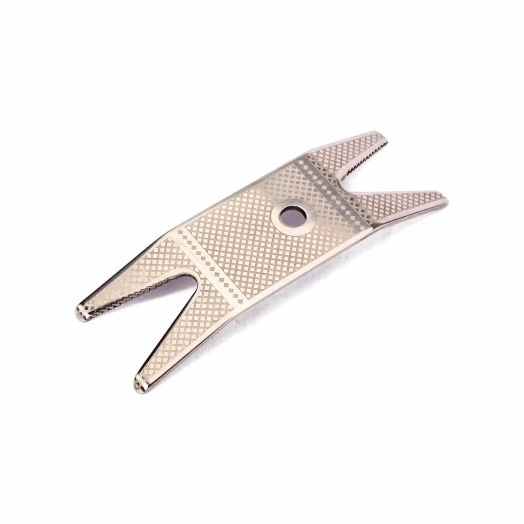 GXGM Multi-función de acero inoxidable llave de bolsillo para la guitarra baja para reparar perillas llaves de afinación bujes piezas y accesorios