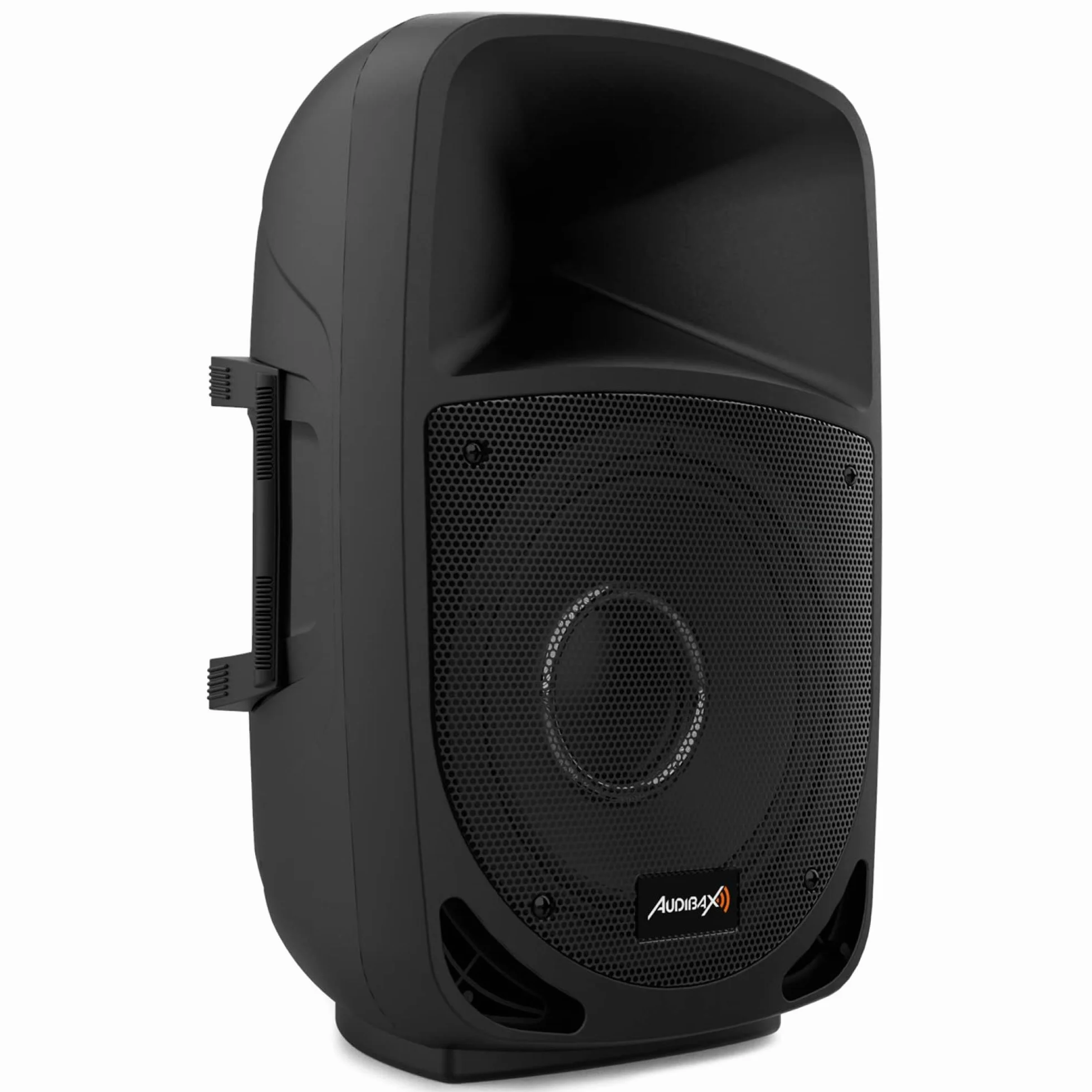 Audibax Vegas 10 - Altavoz Profesional con Bluetooth de 10" - Soporte Tripode y Mando Incluido - Potencia de 200W - Altavoz Amplificado - Conexión USB/SD - Altavoz con Bluetooth - Iluminación LED
