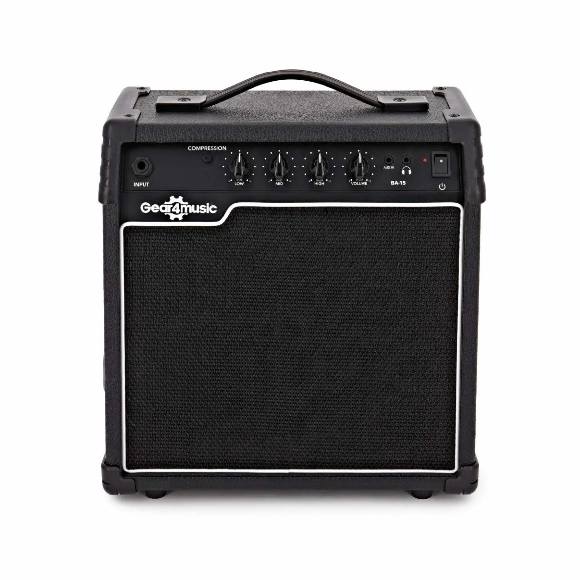 LA Guitarra de escala corta con amplificador de 15W y accesorios de Gear4music