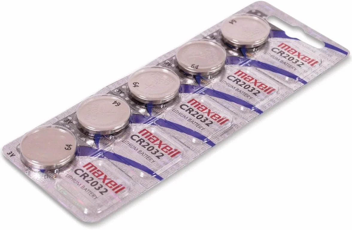 Maxell CR-2032 Pila Boton Litio Blister 5 sztuk