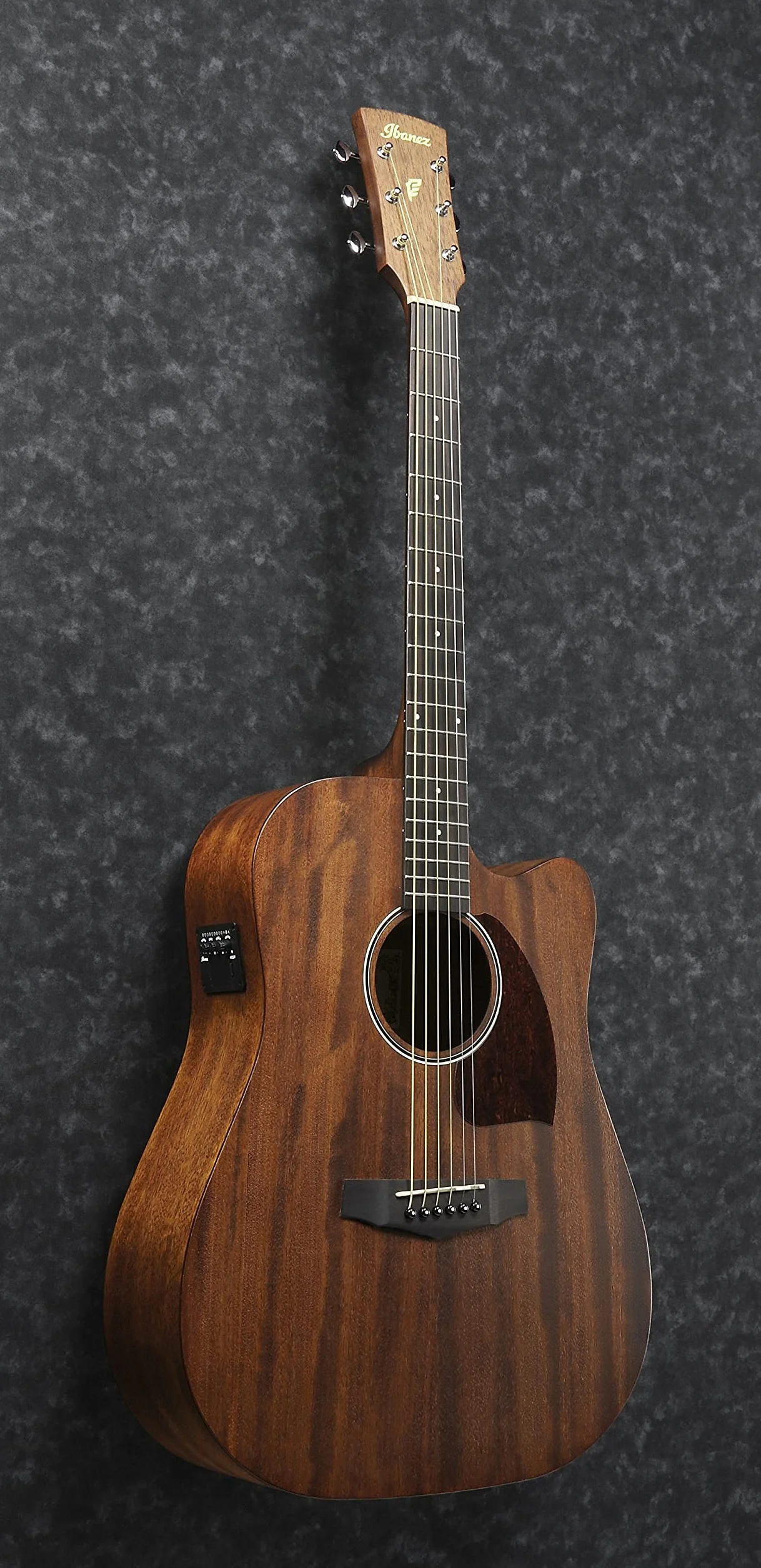 Ibanez PF12MHCE-OPN Guitarra electroacústica, poro abierto natural