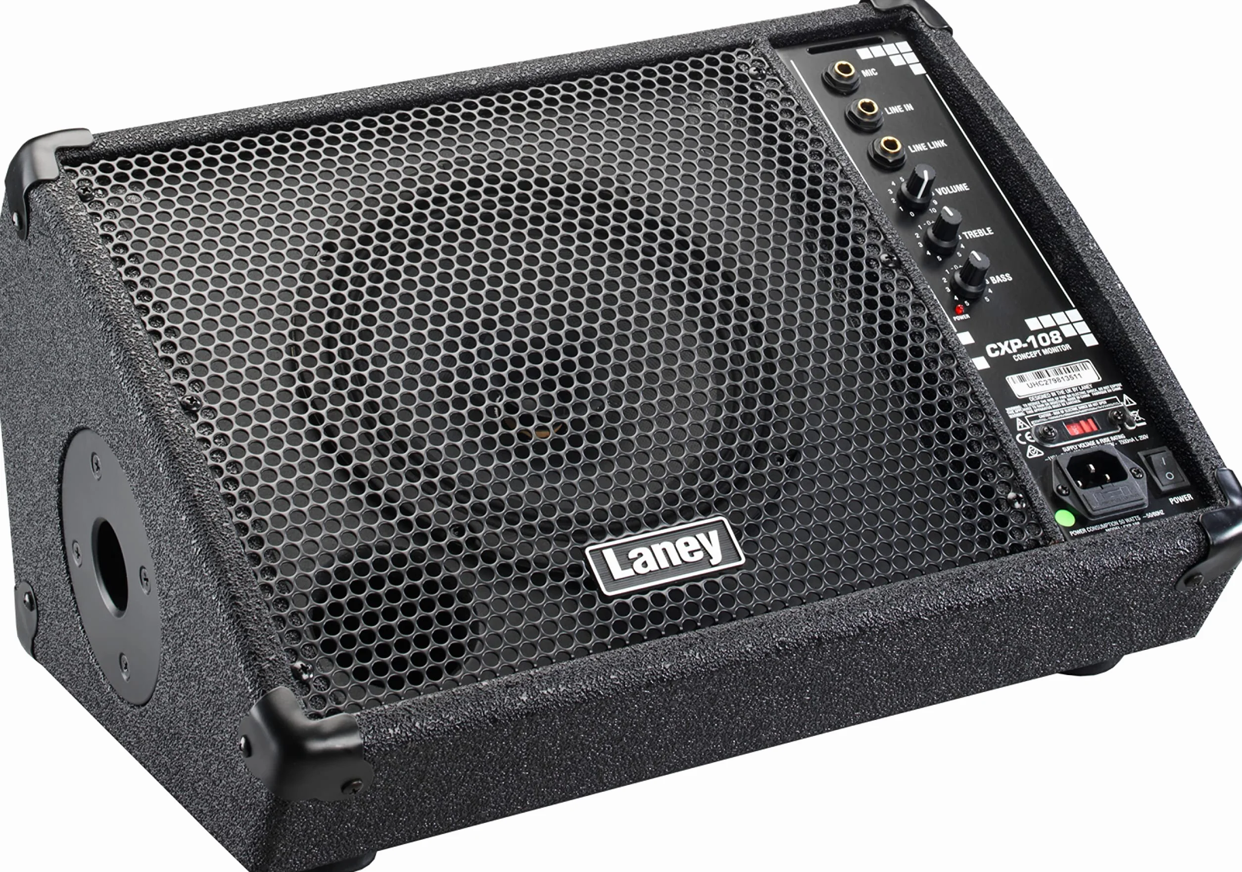 Laney CONCEPT Series CXP-108 - Active Stage Monitor - 80W - 8 inch Coaxial Woofer