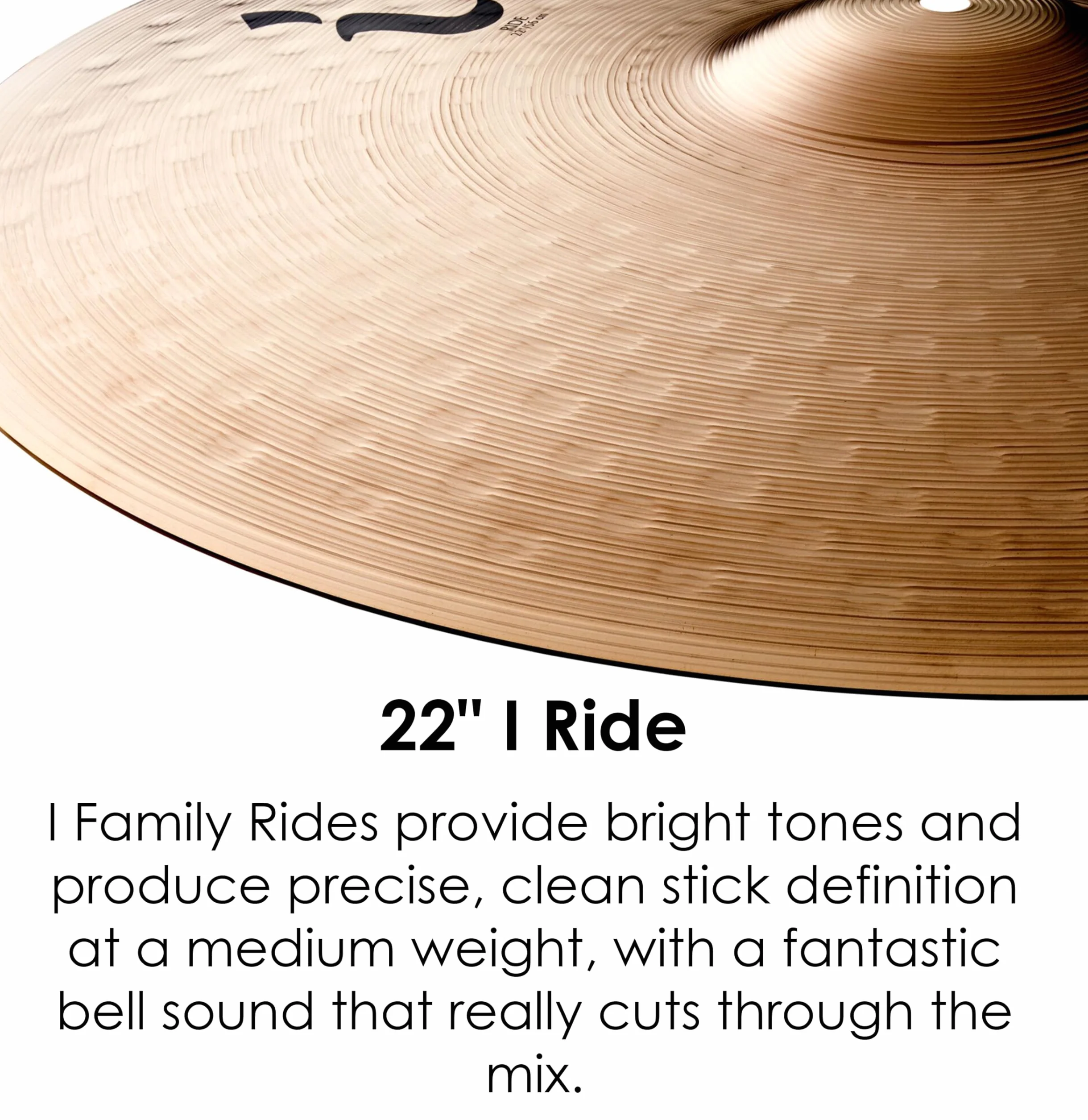 ZILDJIAN ILH20R I Platillo 22" I Ride