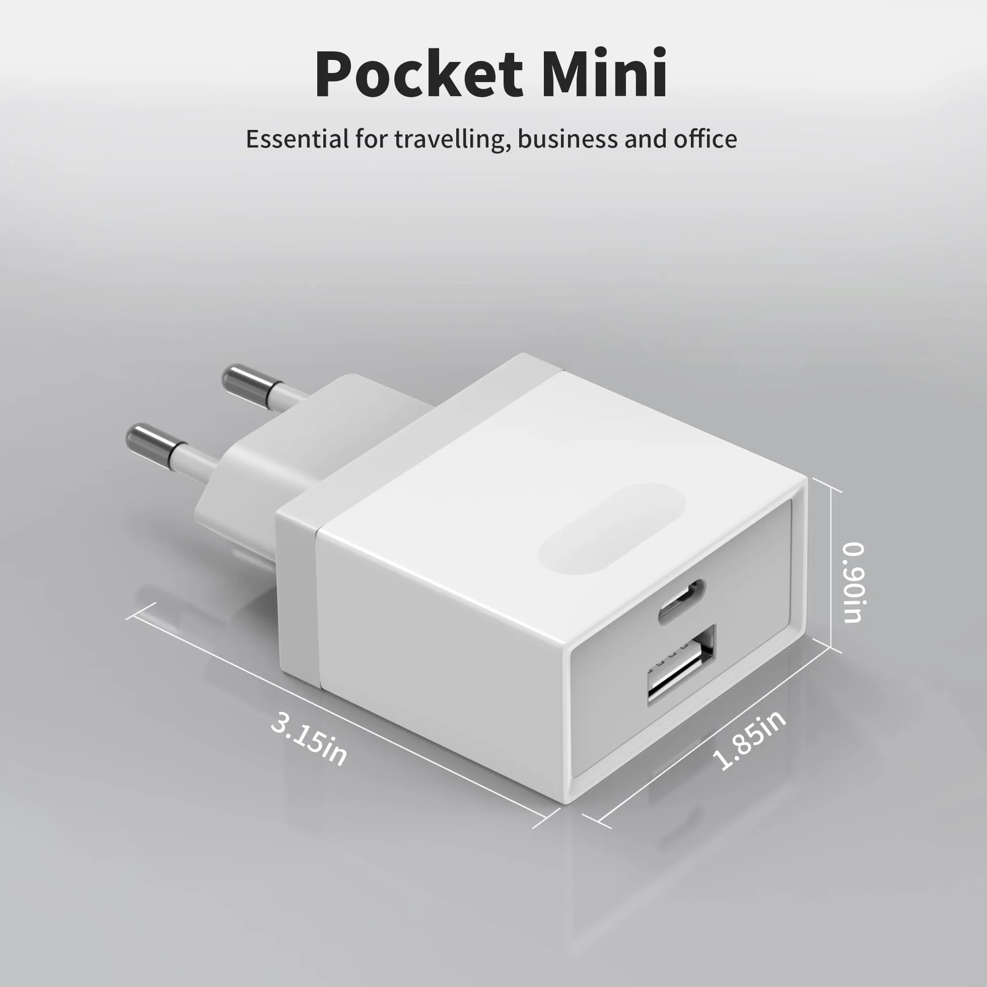 2Pcs USB C Cargador 20W Replacement for iPhone 16 15 14 13 12 11 Pro Max SE XS XR 8 7 Plus Mini SE Galaxy Pixel Carga Rapida