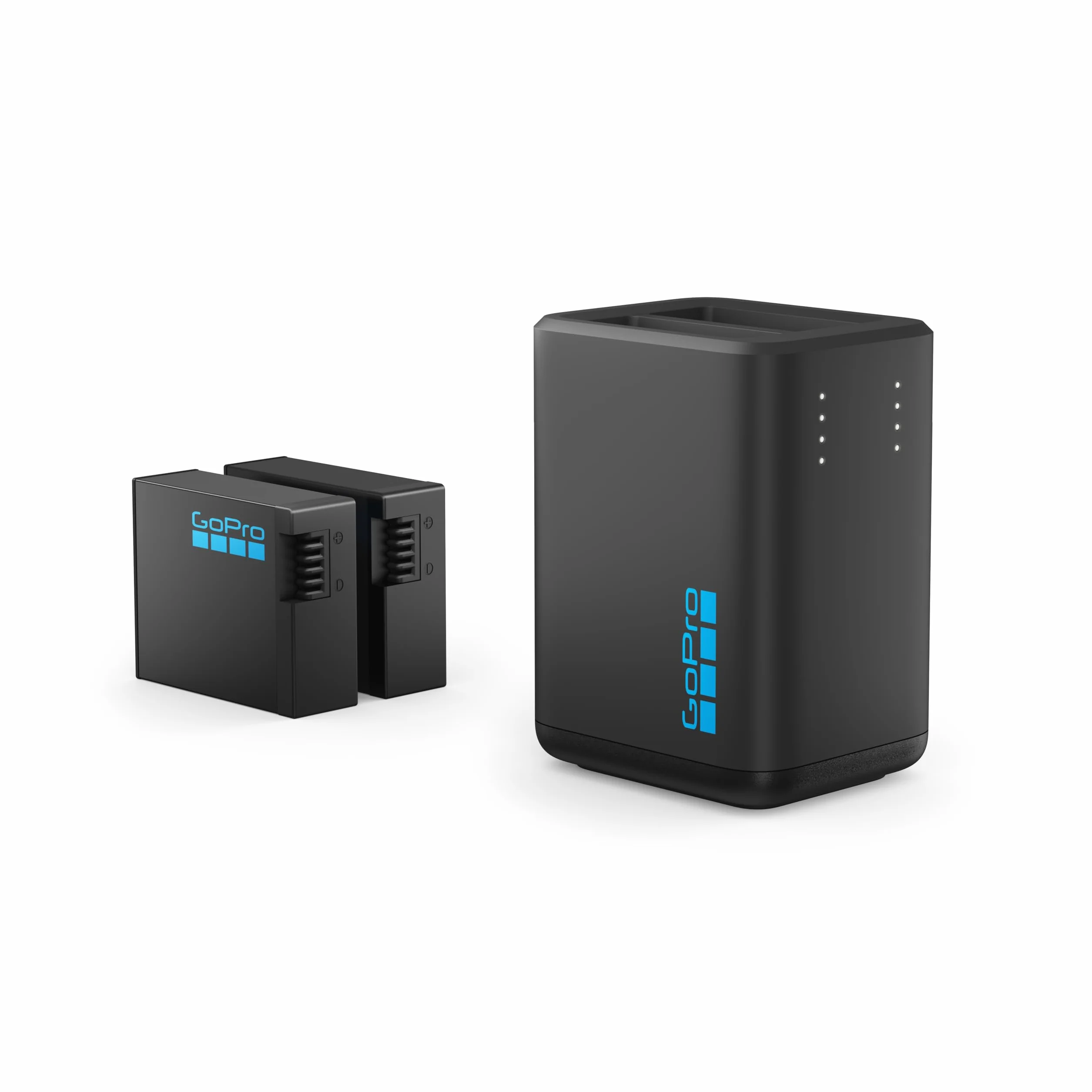 GoPro Cargador de Batería Dual + 2 Baterías Recargables Enduro (HERO13 Black) - Accesorio Oficial